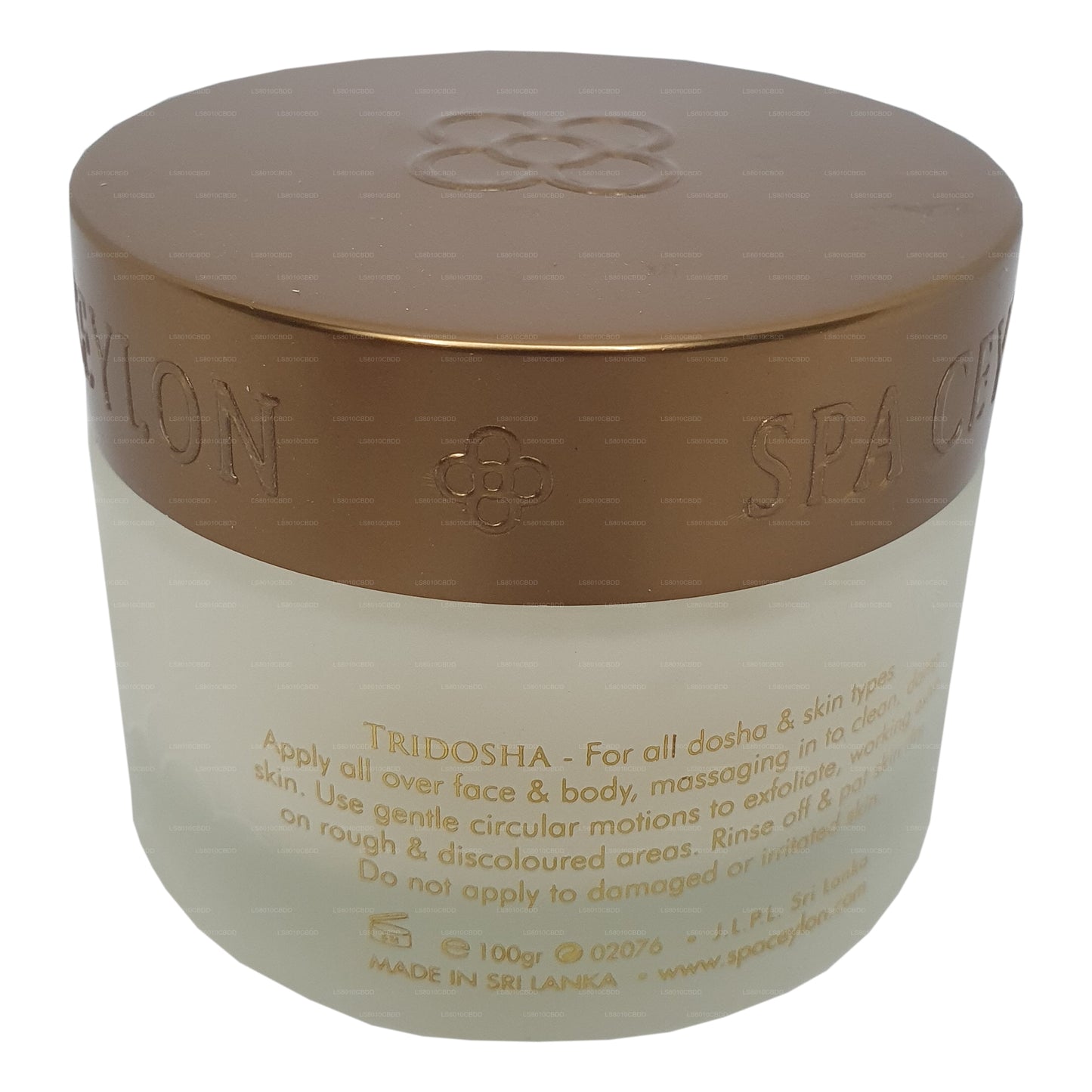 Exfoliante refinador facial y corporal de coco virgen Spa Ceylon (100 g)