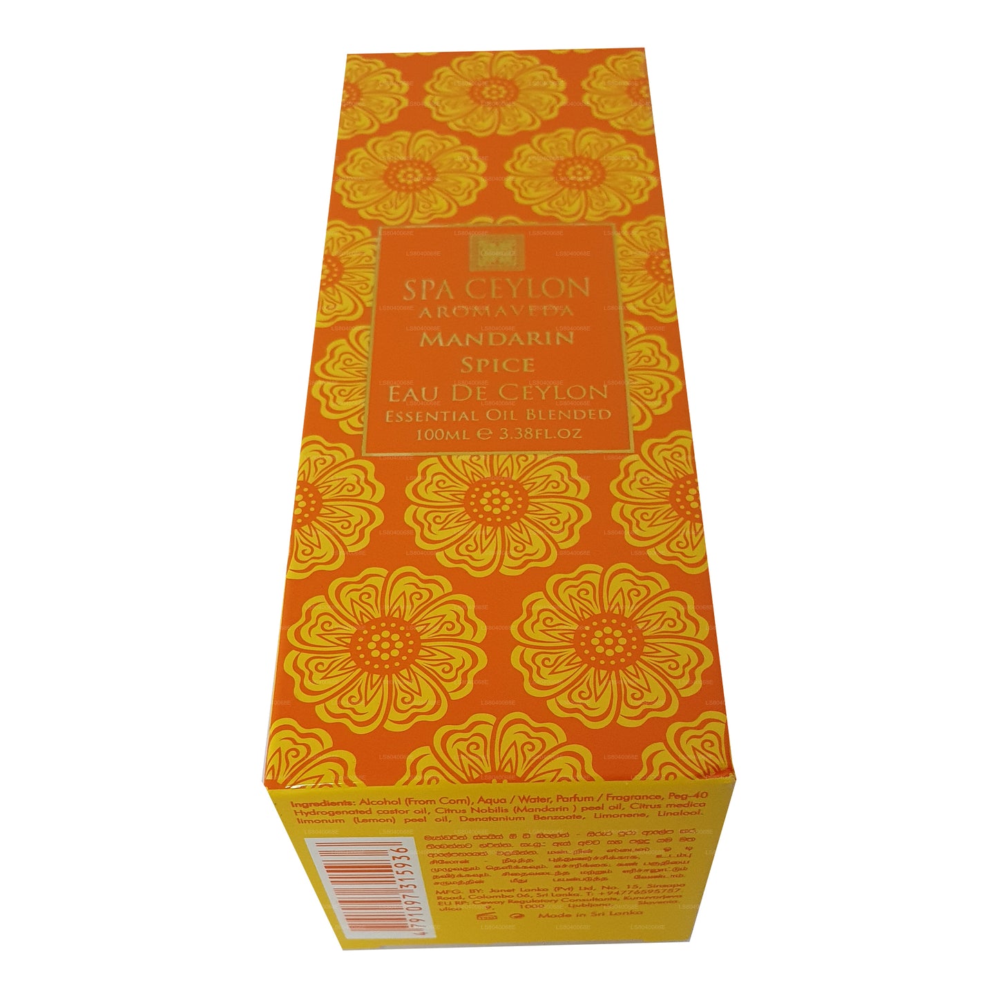 Eau de Ceilán Mandarin Spice de Spa (100 ml)