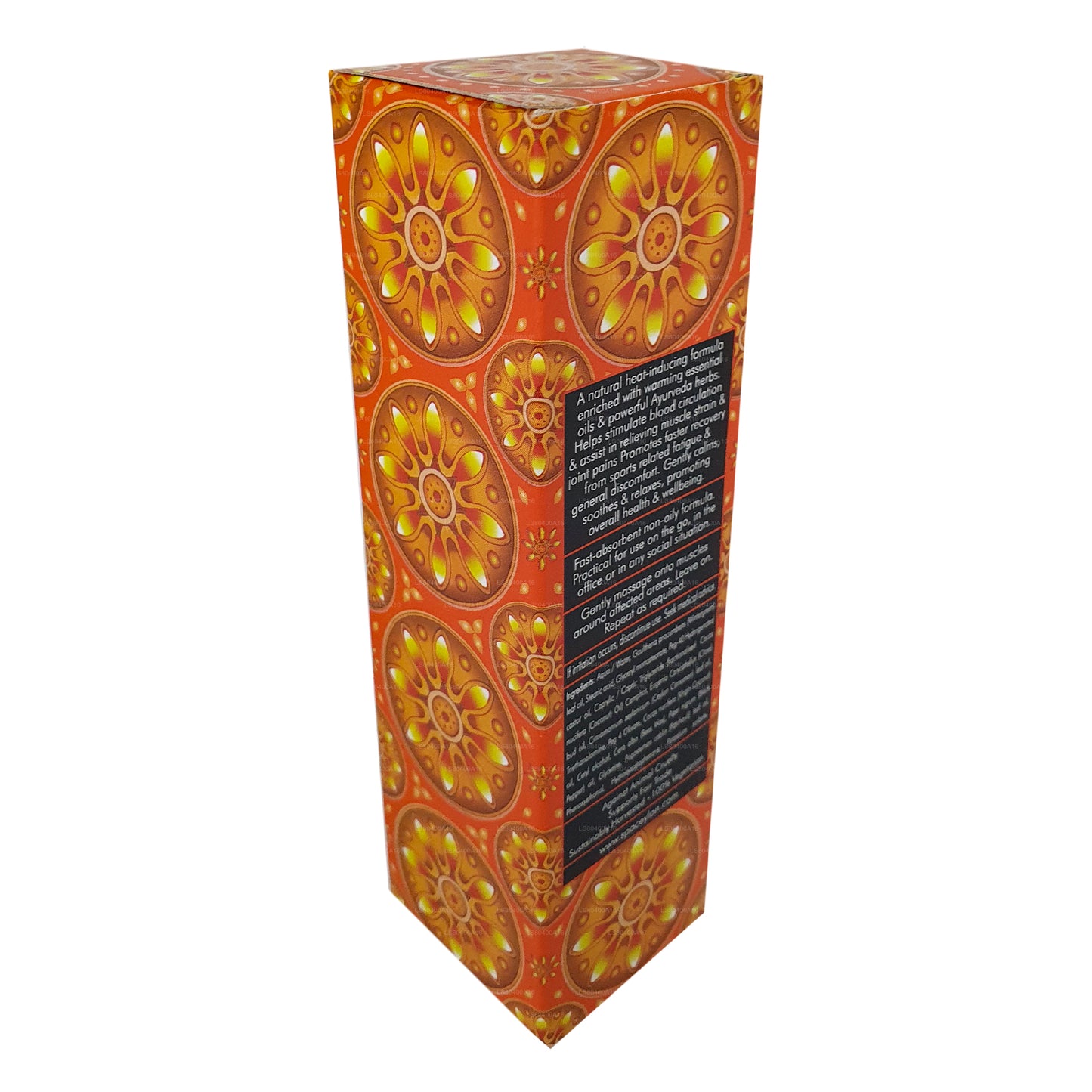 Mascarilla muscular para calentar el fuego de Spa Ceylon (50 g)