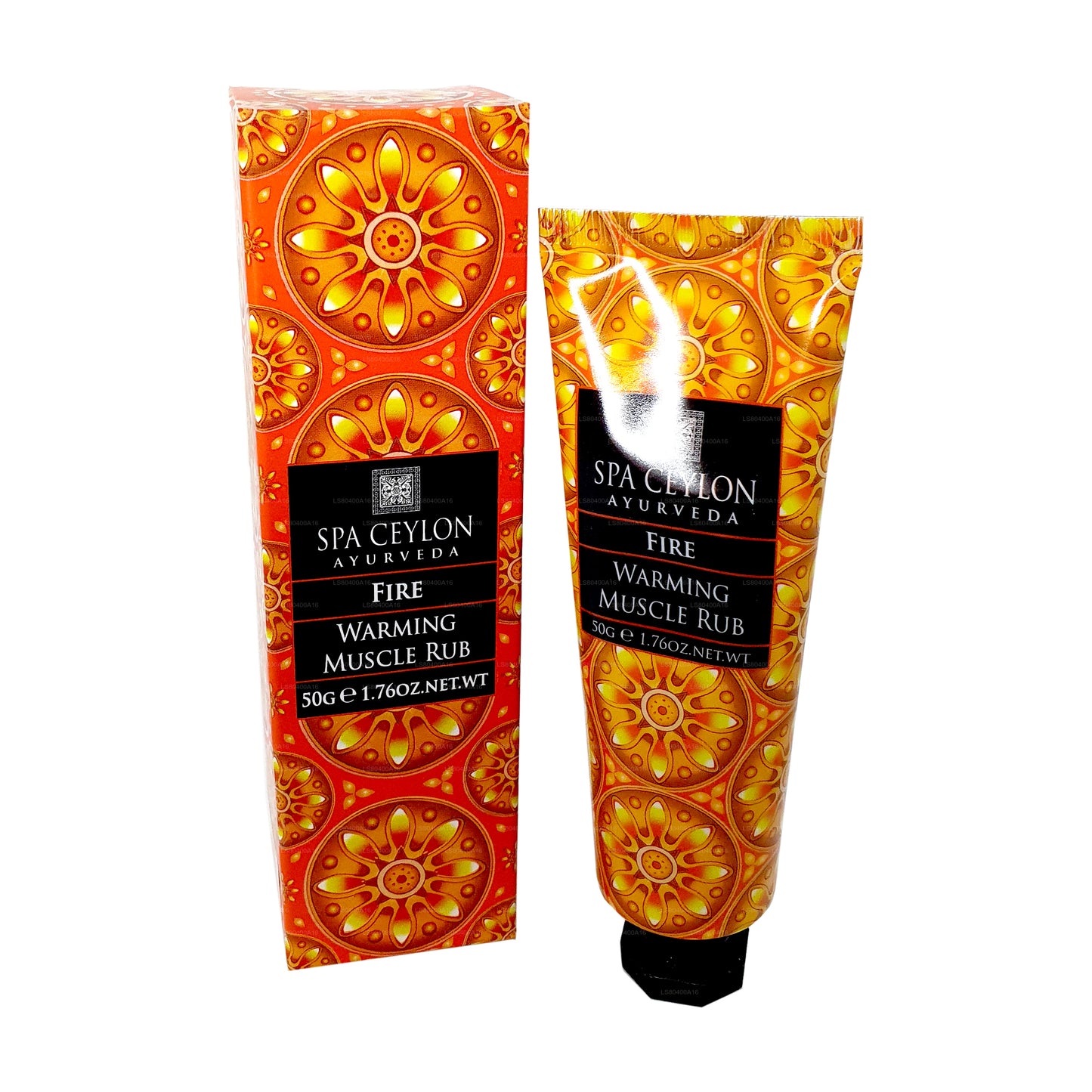 Mascarilla muscular para calentar el fuego de Spa Ceylon (50 g)