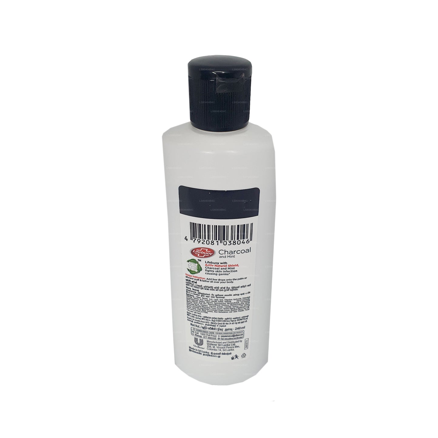 Gel de baño Lifebuoy Charcoal (250 ml)