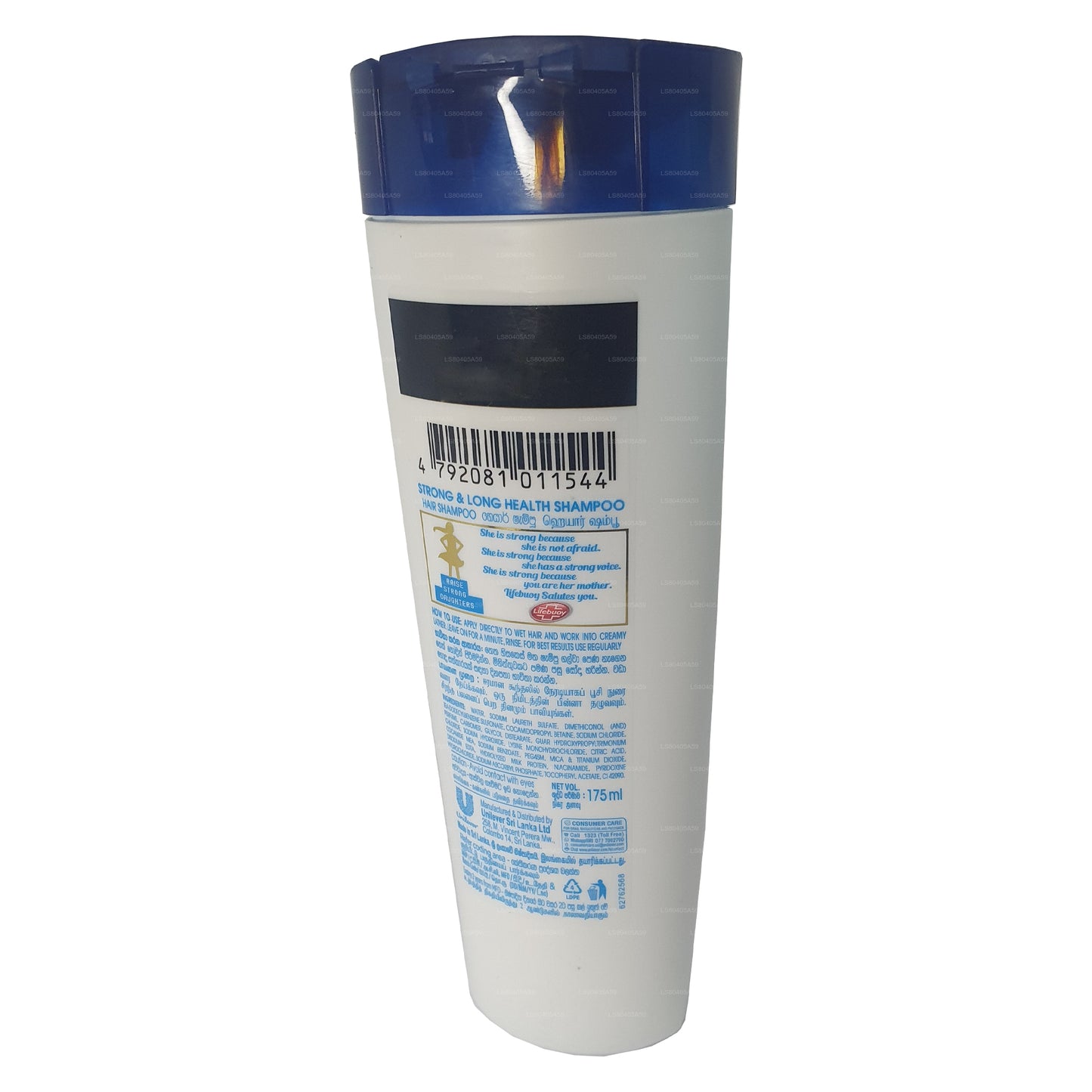Champú Lifebuoy Health Strong & Long (175 ml)