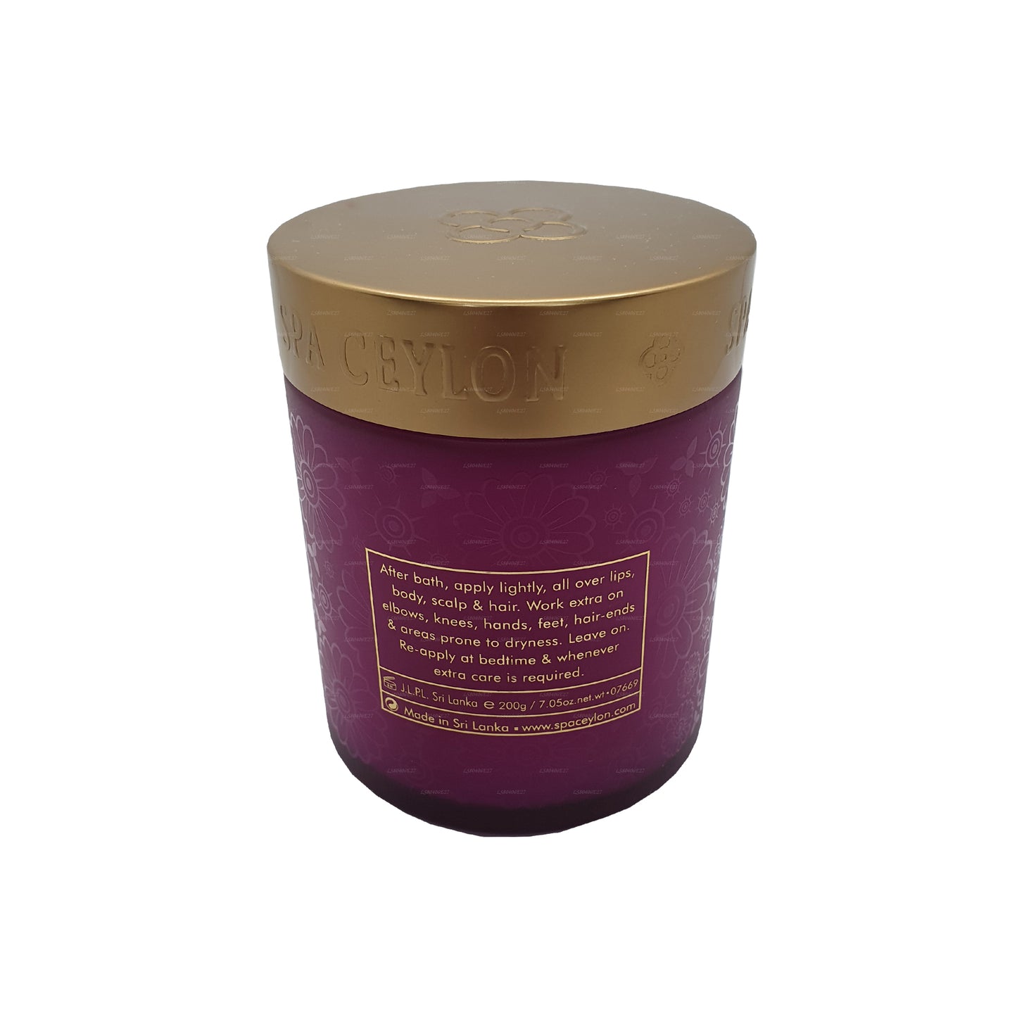 Bálsamo hidratante Spa Ceylon Neroli Ylang Winter Wellness de pies a cabeza (200 g)