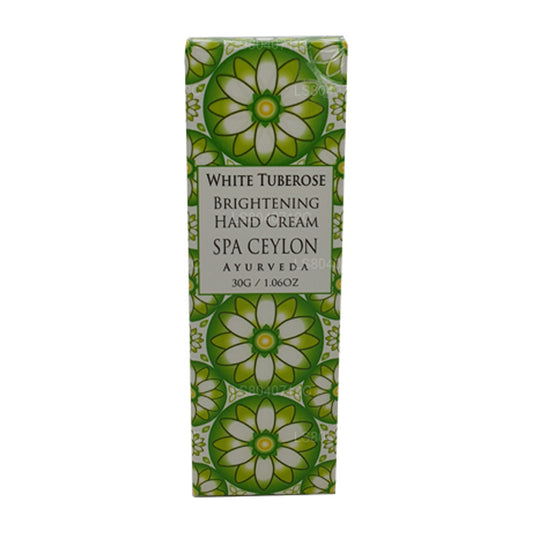 Crema de manos iluminadora Spa Ceylon White Tuberose (30 g)