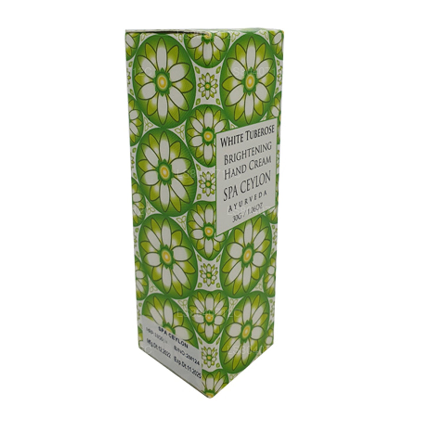 Crema de manos iluminadora Spa Ceylon White Tuberose (30 g)