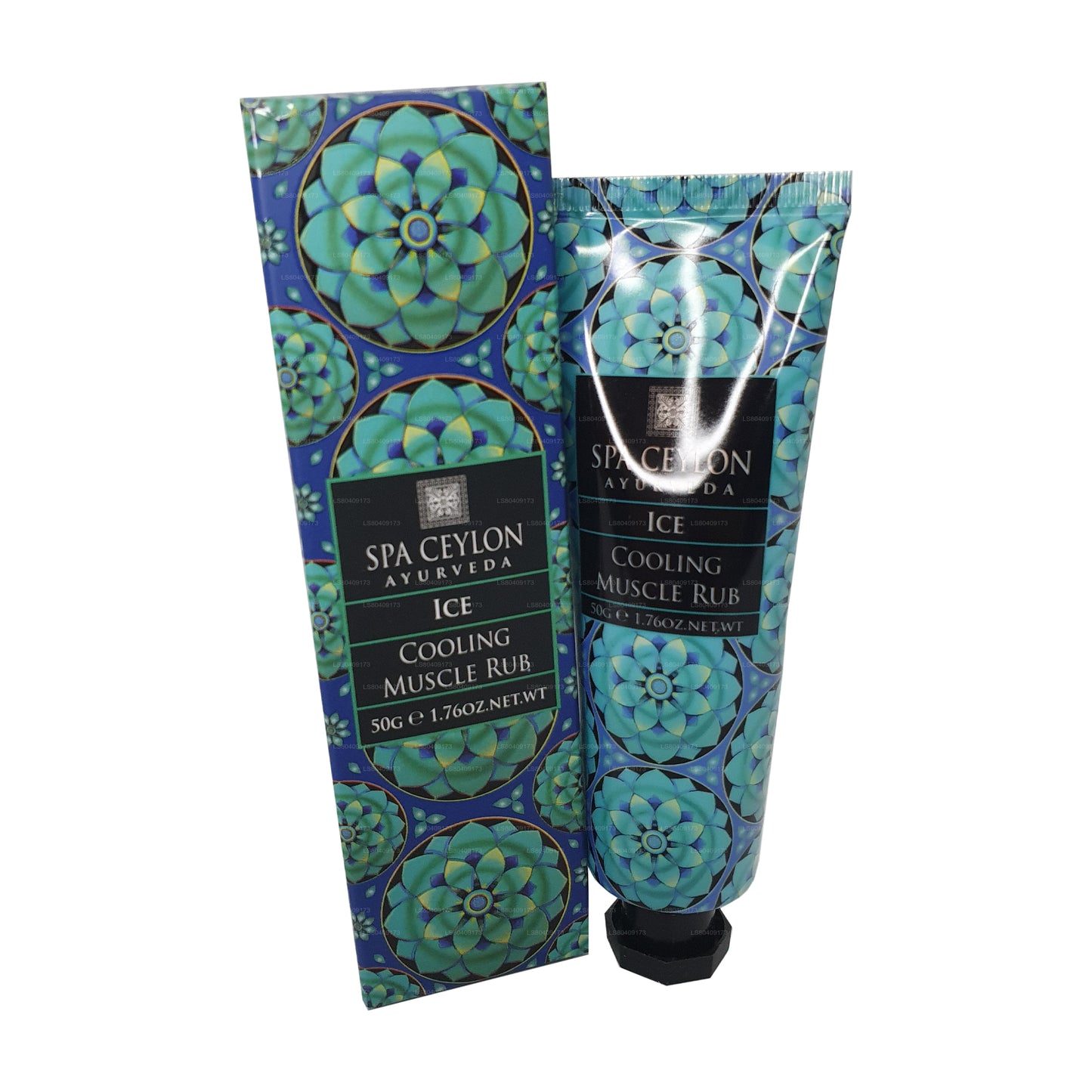 Frote muscular refrescante con hielo Spa Ceylon (50 g)