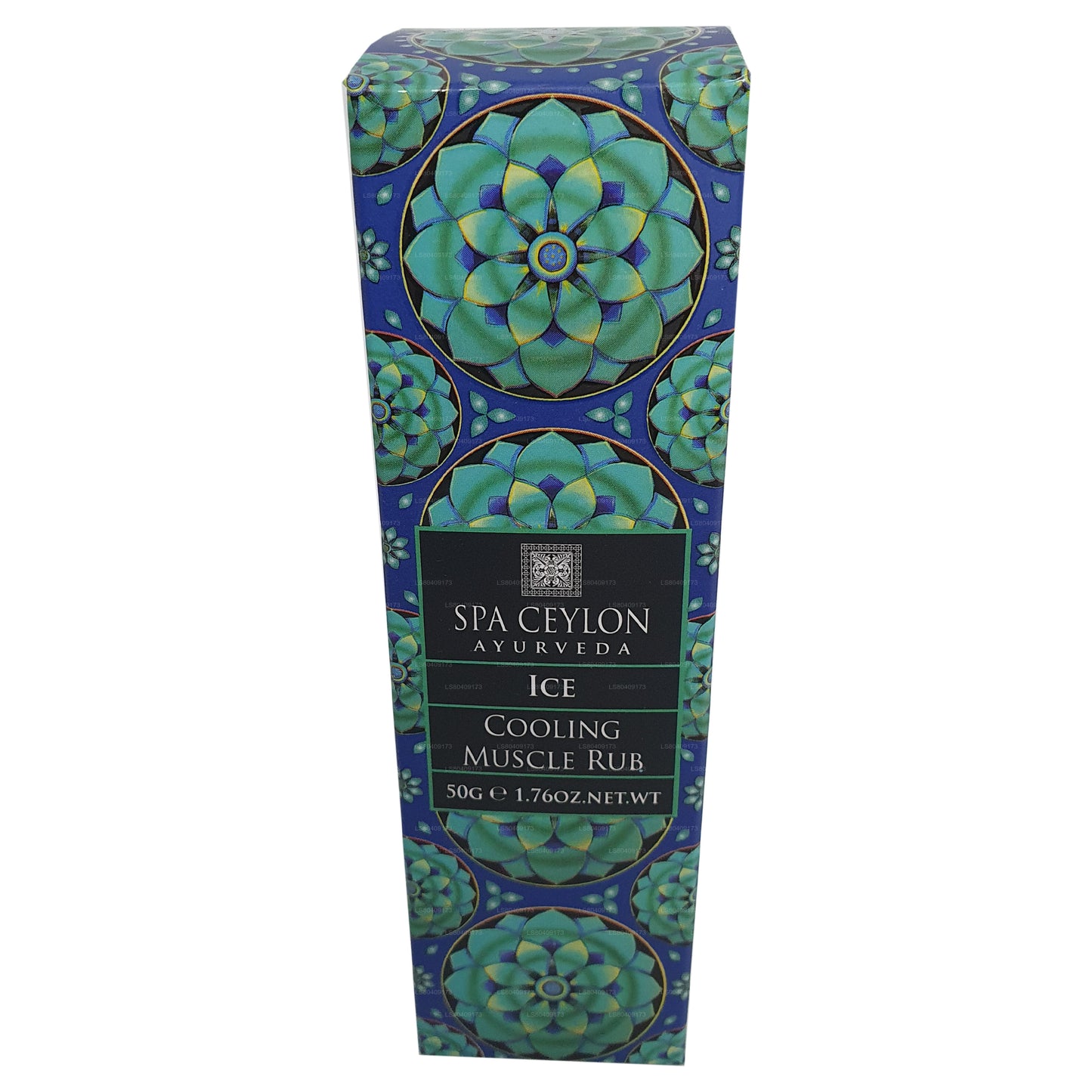 Frote muscular refrescante con hielo Spa Ceylon (50 g)