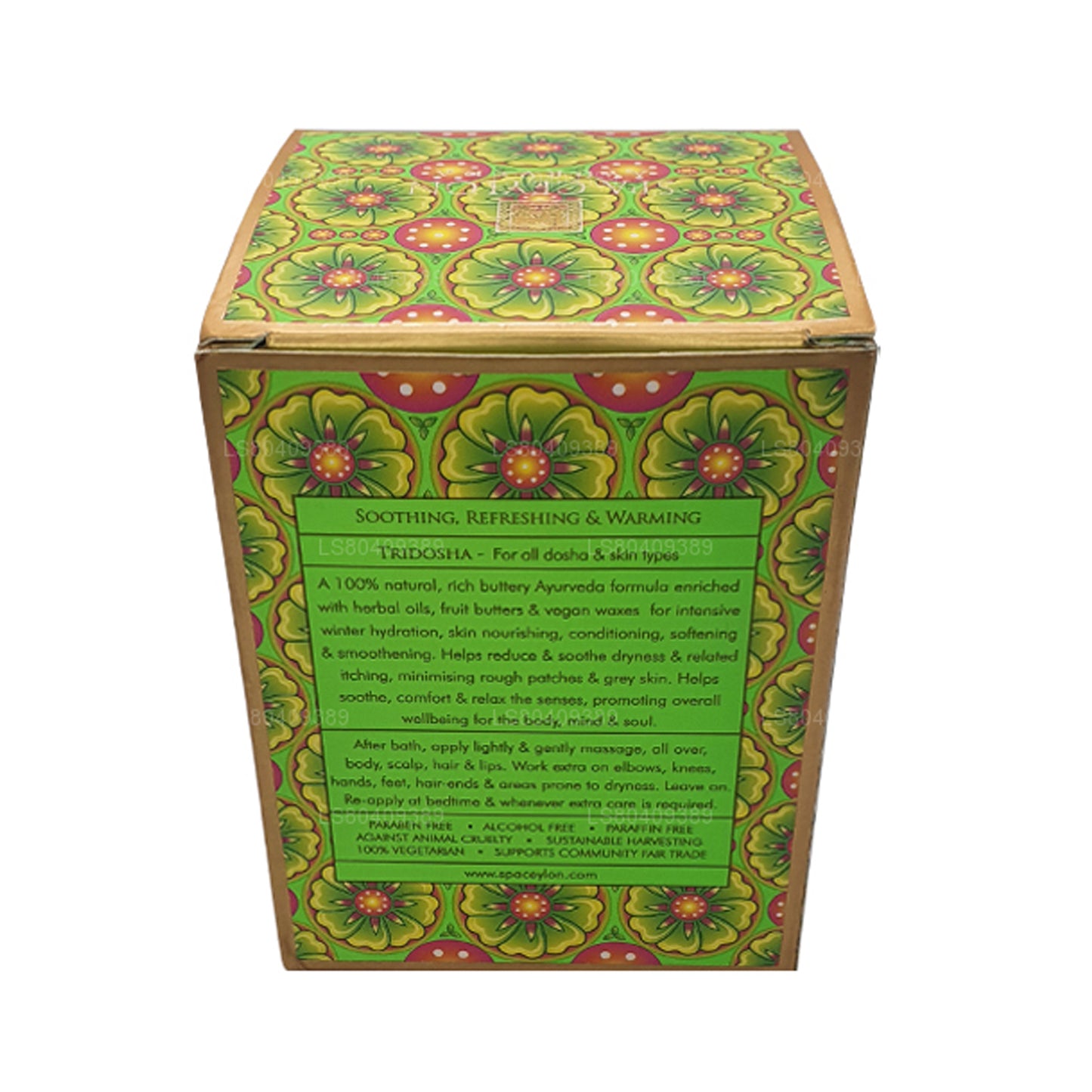 Bálsamo hidratante Spa Ceylon Lemongrass Mandarin Winter Wellness de cabeza a pies (200 g)