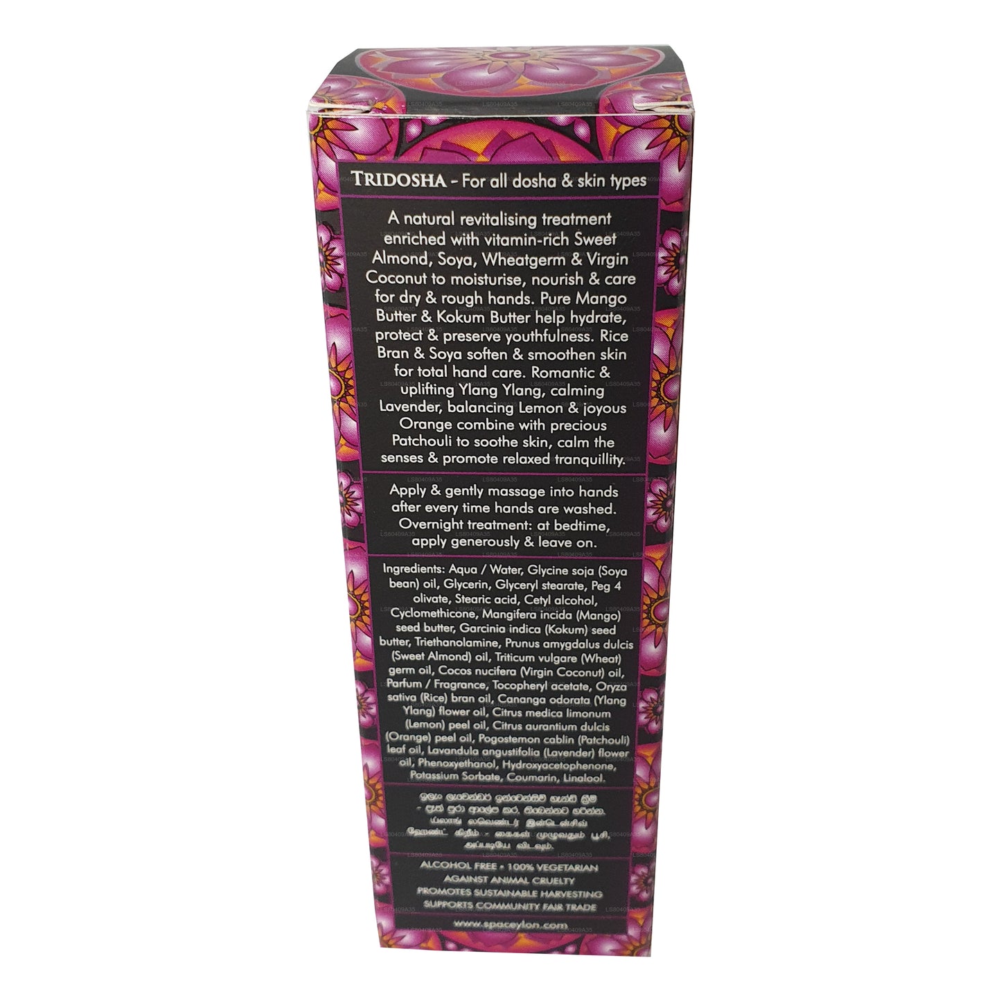 Crema de manos intensiva Spa Ceylon Lavender Neroli Ylang (30 g)