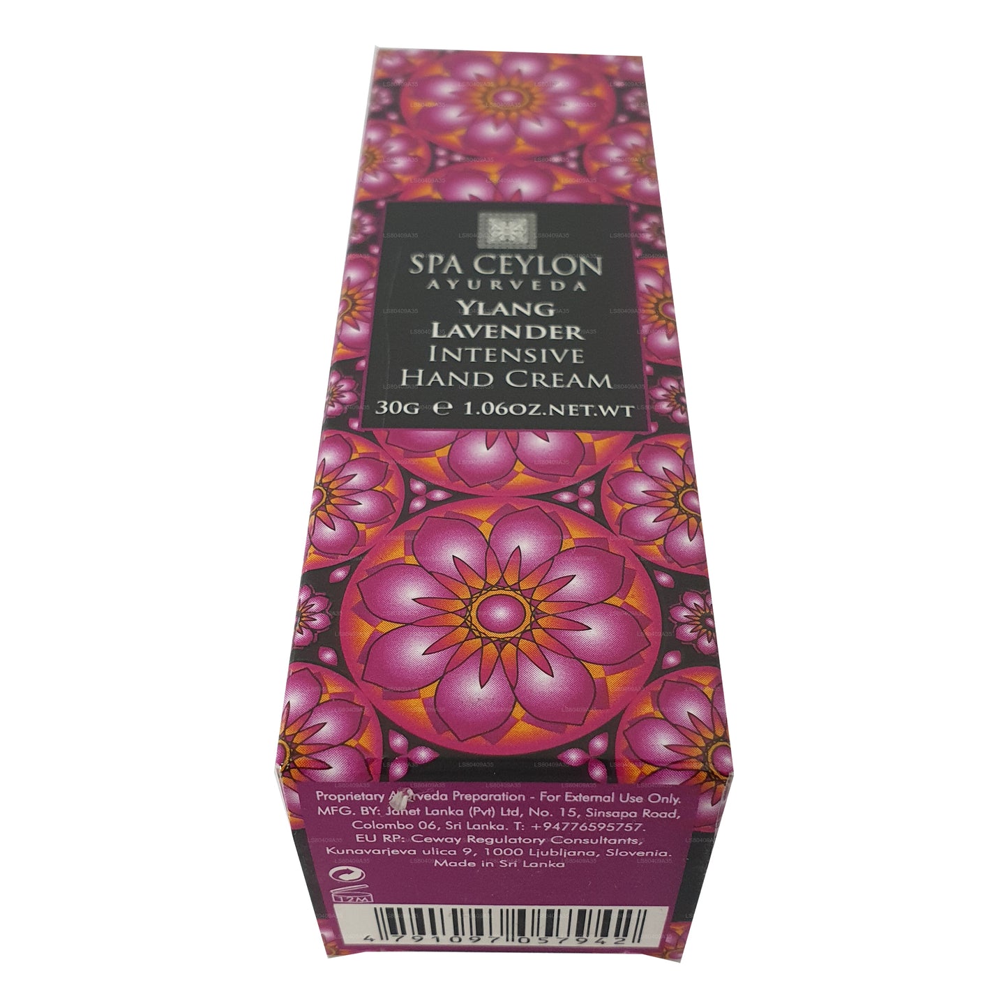 Crema de manos intensiva Spa Ceylon Lavender Neroli Ylang (30 g)