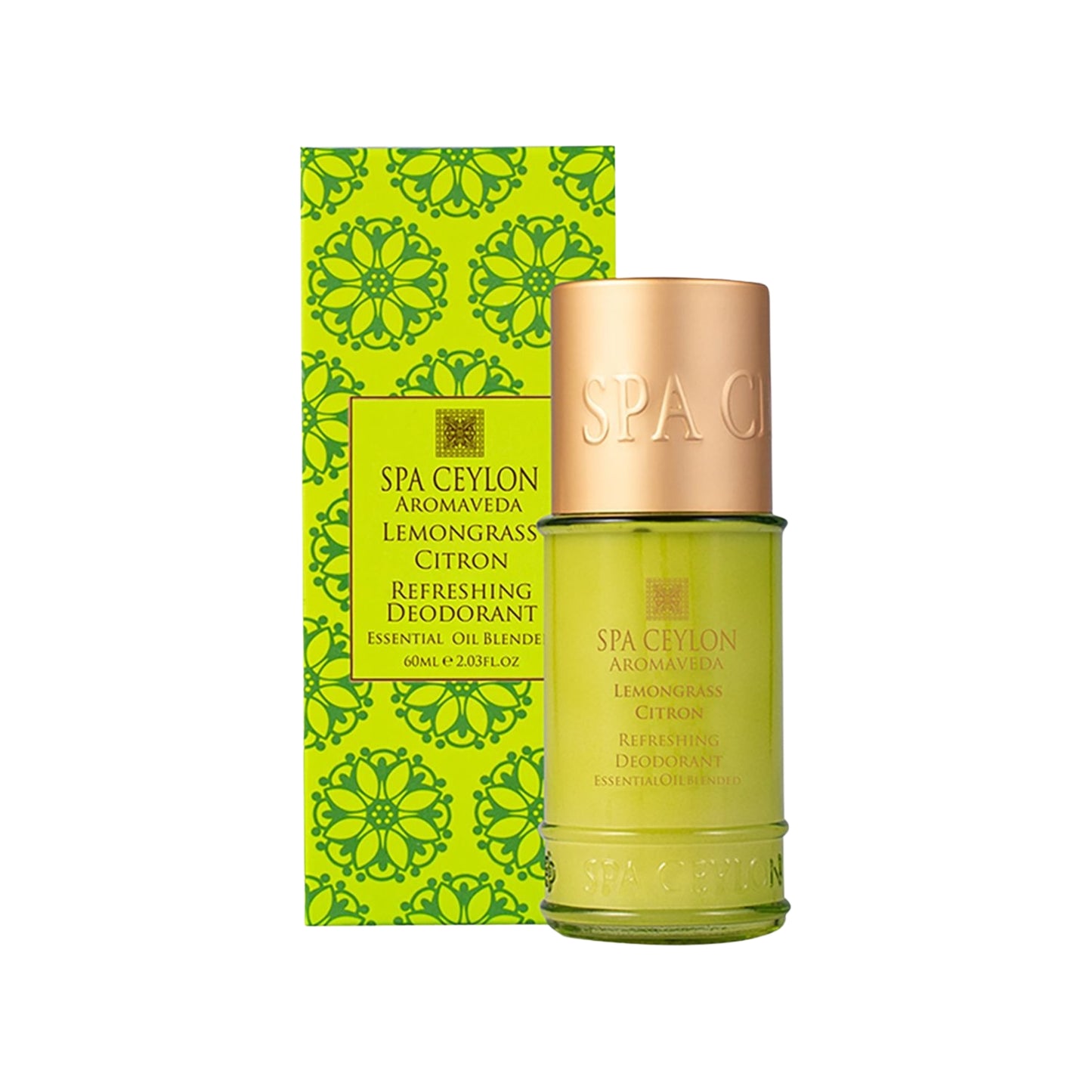 Desodorante refrescante Spa Ceylon Lemongrass Citron (50 ml)