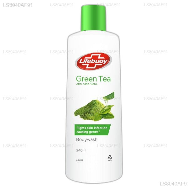 Gel de baño Lifebuoy con té verde con aloe vera (100 ml)