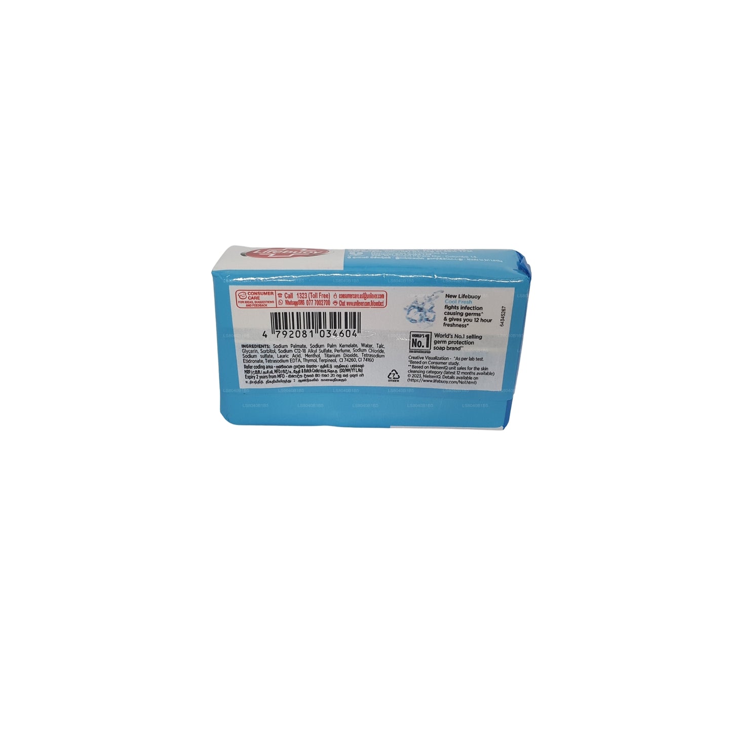 Jabón corporal Lifebuoy Cool Fresh (100 g)