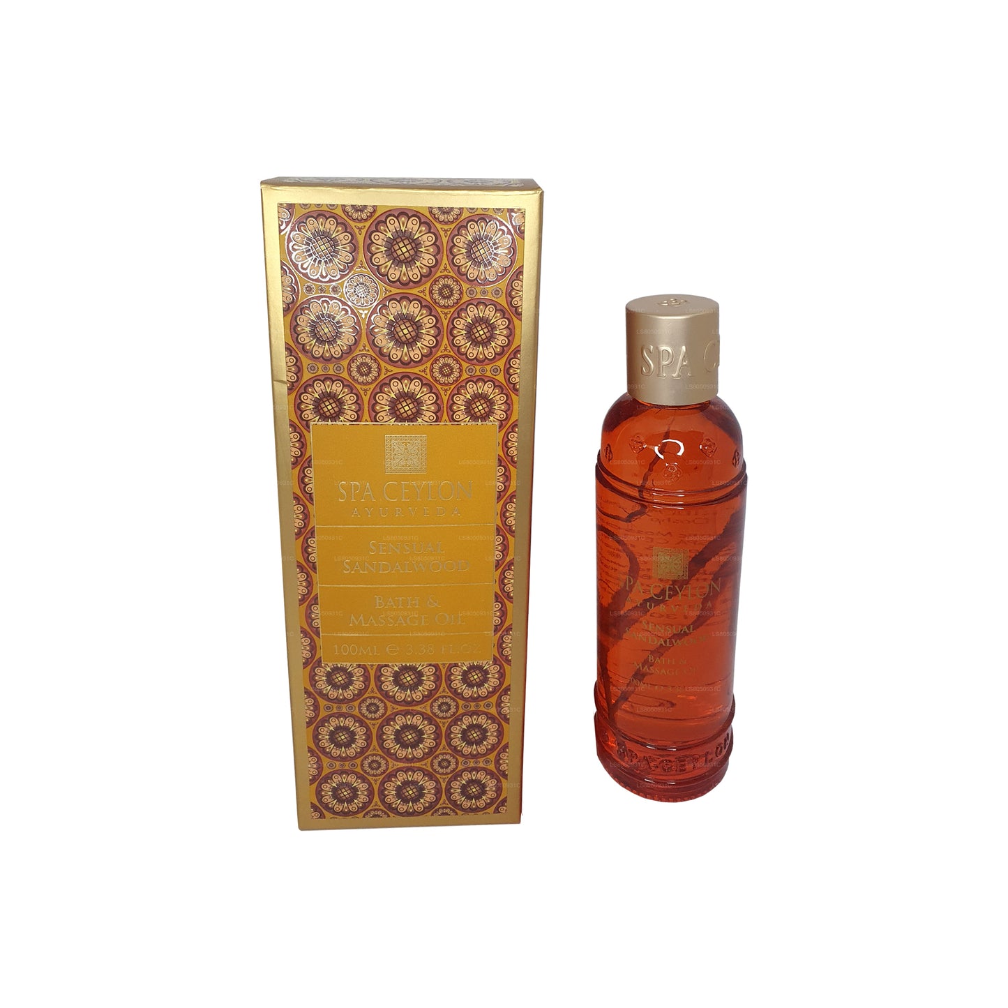 Aceite de baño y masaje Spa Ceylon Sensual de sándalo (150 ml)