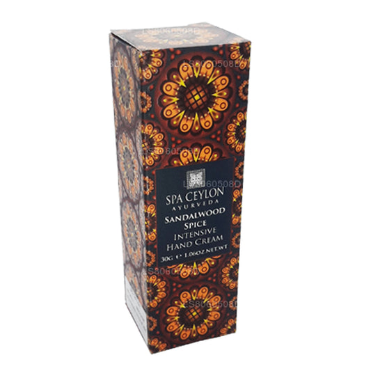 Crema de manos intensiva Spa Ceylon Sandalwood Spice (30 g)