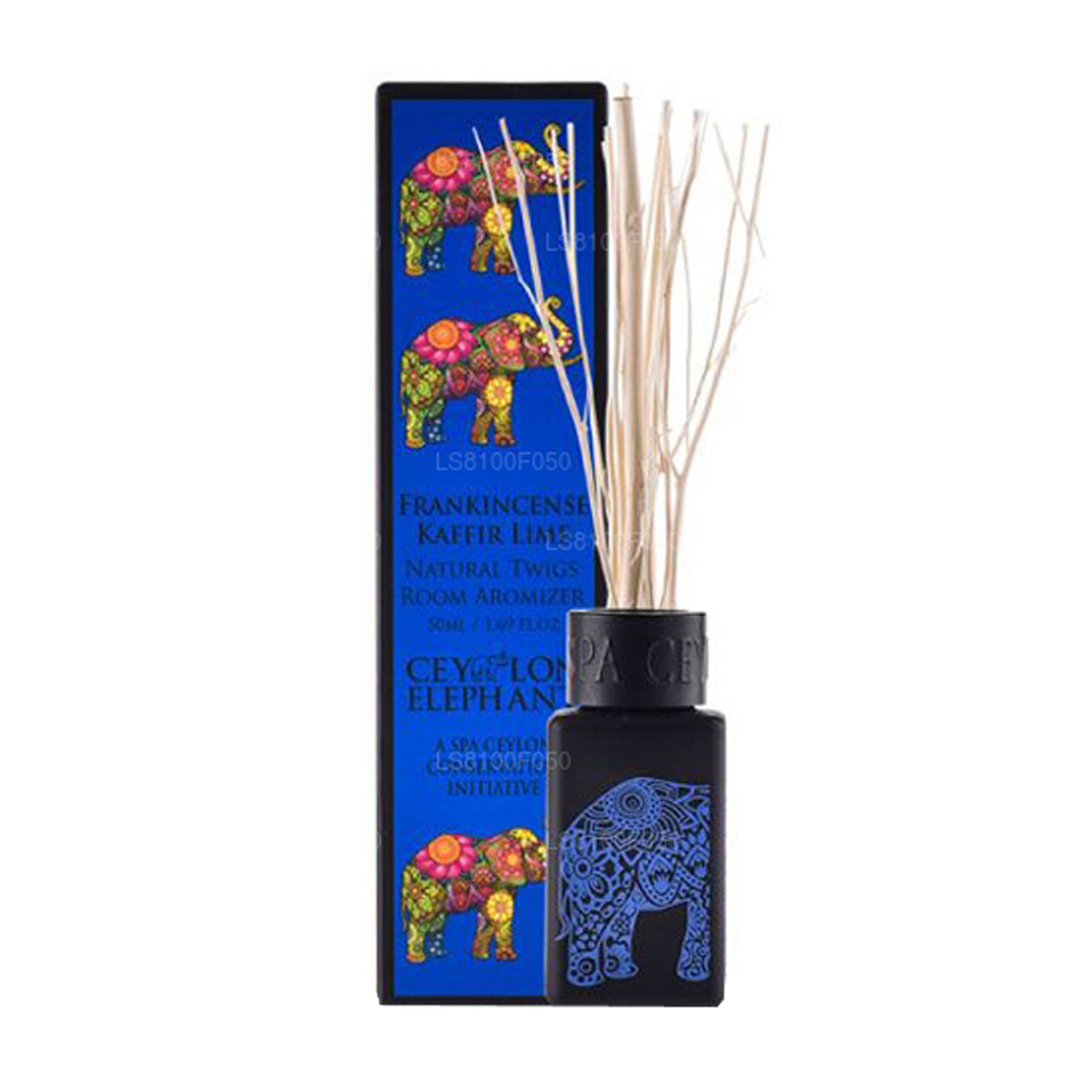 Spa Ceylon Ceylon Elephant Frankincense Kay Lime - Natural Twig Room Aromizer