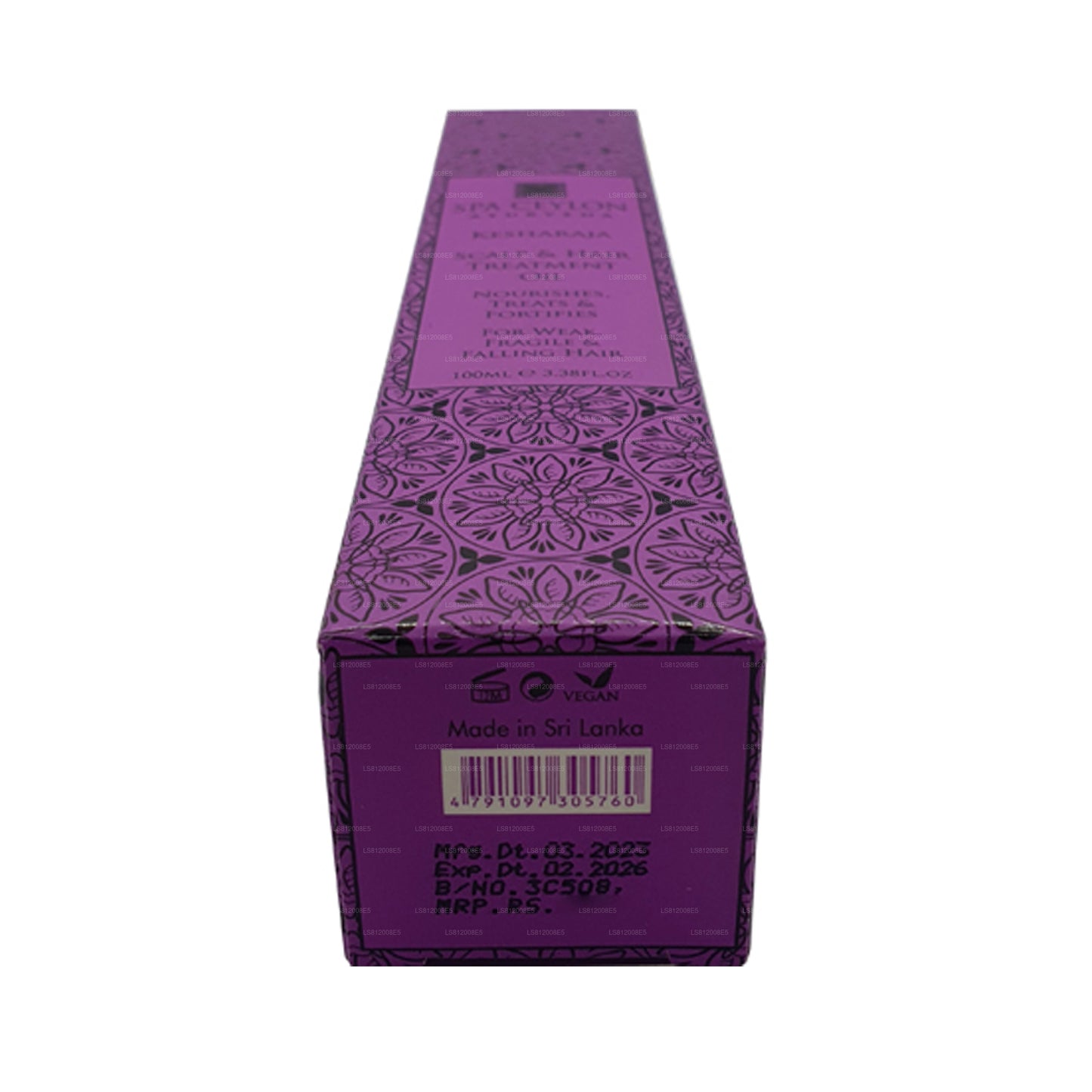 Aceite de tratamiento para cuero cabelludo y cabello Spa Ceylon Kesharaja (100 ml)