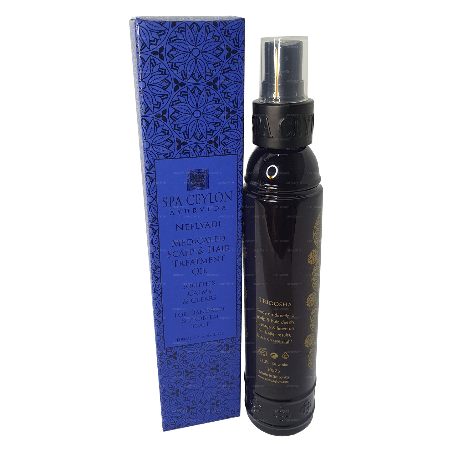 Aceite de tratamiento para cuero cabelludo y cabello Spa Ceylon Neelayadi (250 ml)