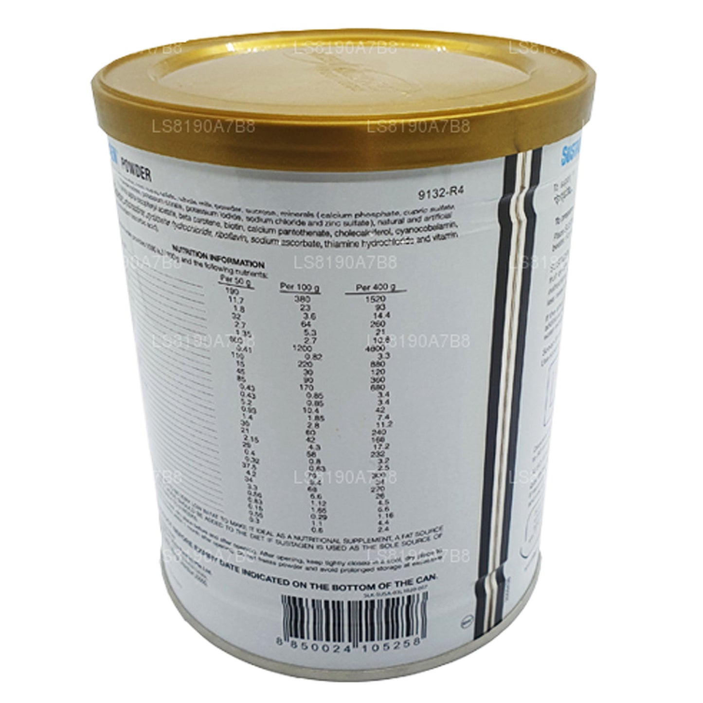 Suplemento nutricional Sustagen Vanilla (400 g)