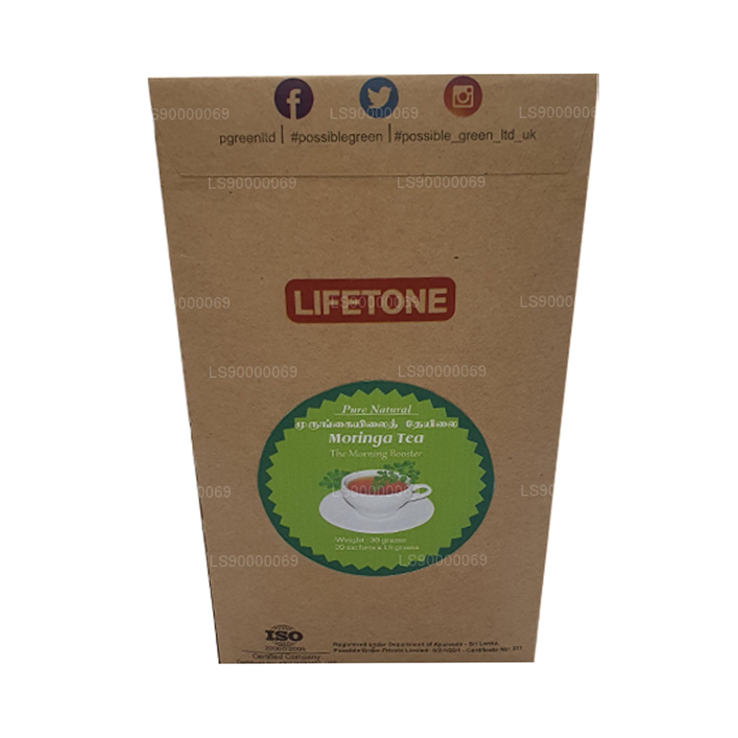 Té de moringa Lifetone (40 g)