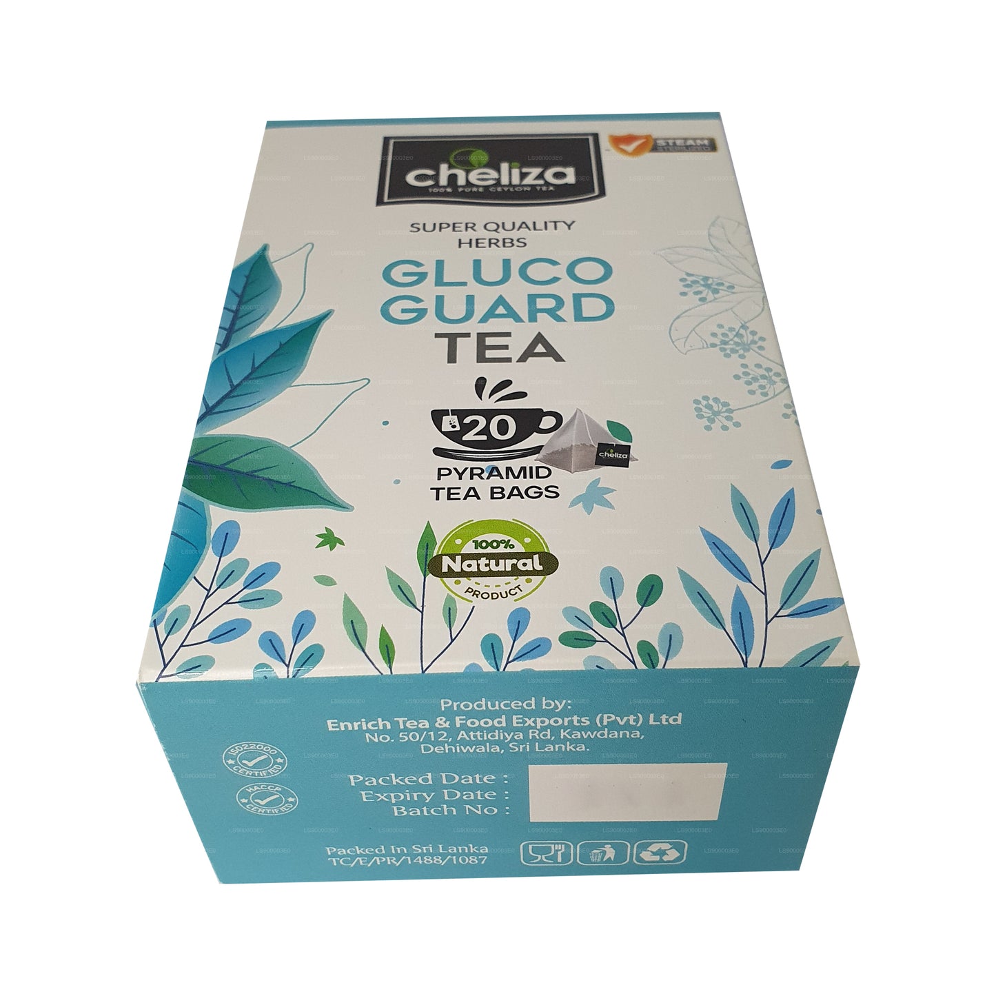 Té Cheliza Gluco Guard (50 g) 20 bolsitas de té