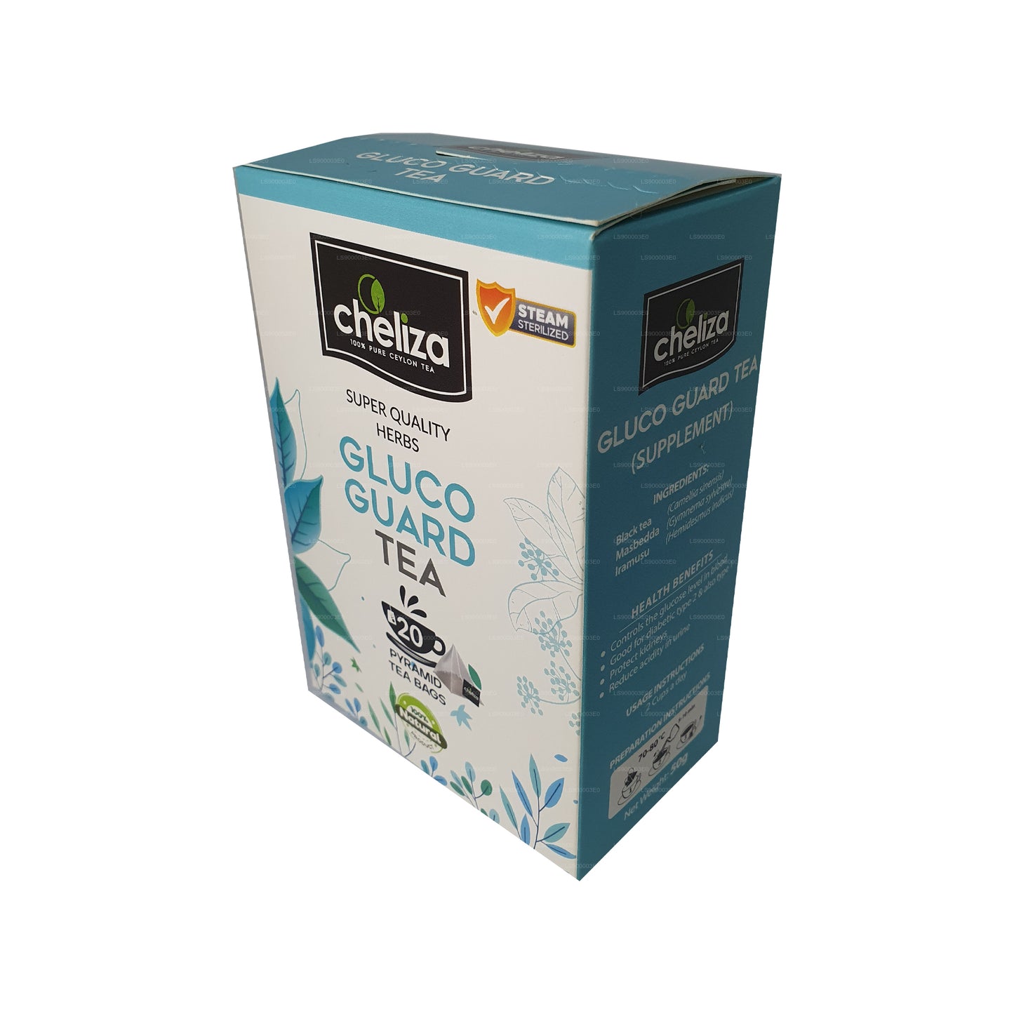 Té Cheliza Gluco Guard (50 g) 20 bolsitas de té