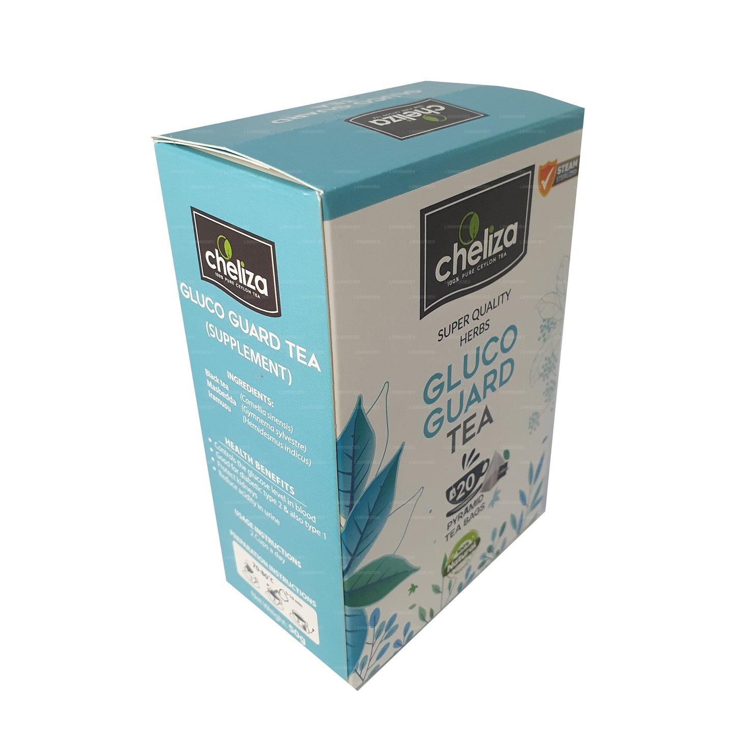 Té Cheliza Gluco Guard (50 g) 20 bolsitas de té