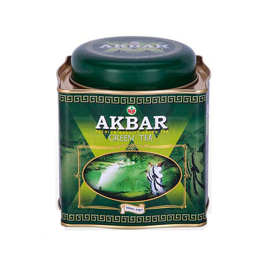 Té de hojas de té verde clásico de Akbar (250 g)