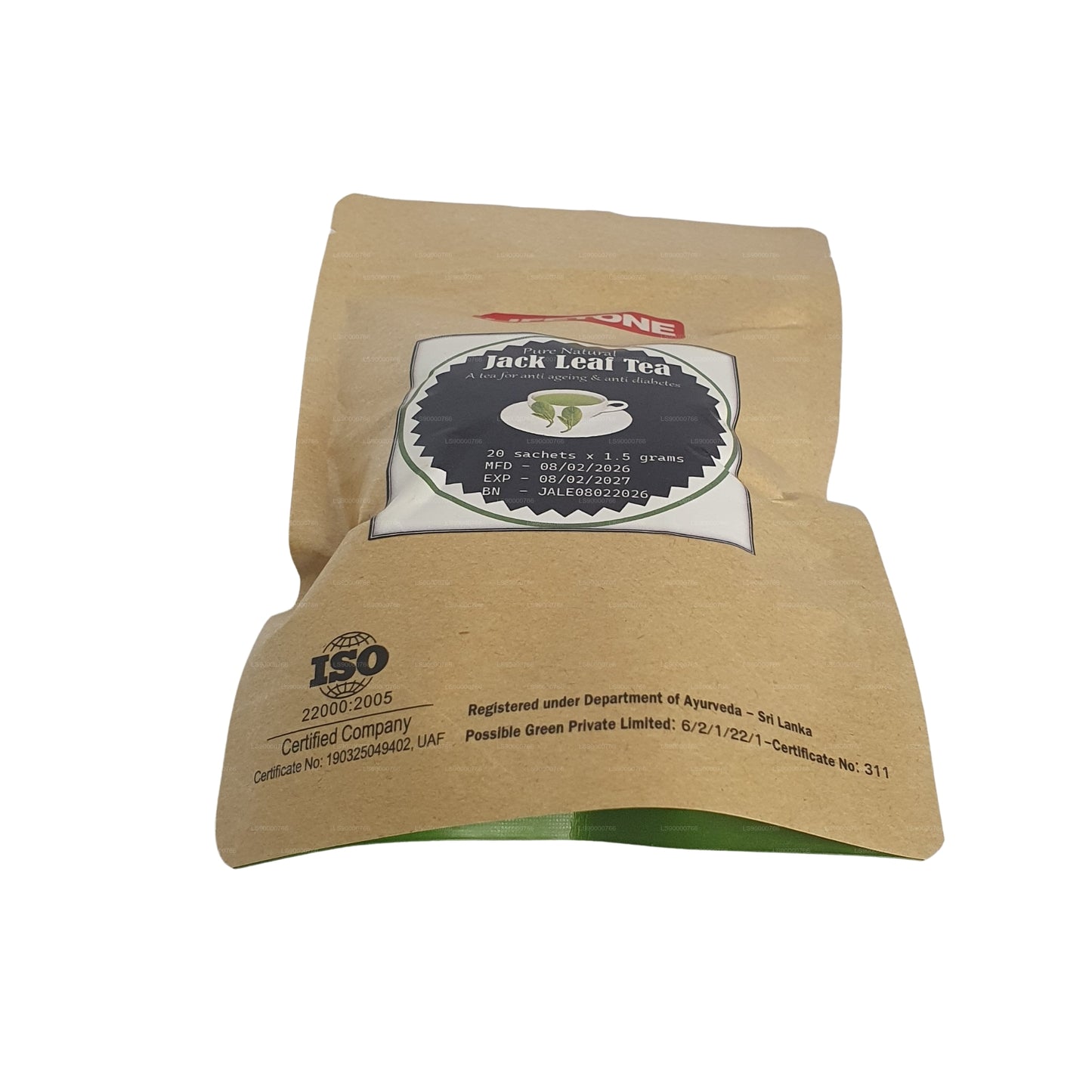 Té de hojas de yaca Lifetone (40 g)