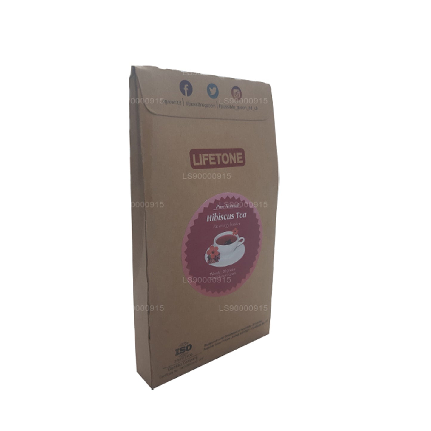 Té de flor de hibisco Lifetone (30 g)