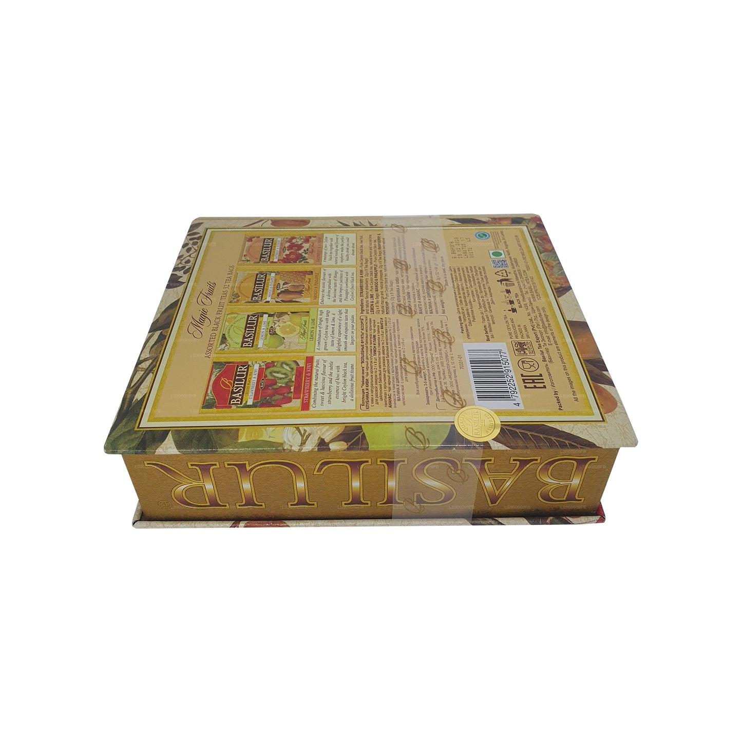 Cuaderno de té Basilur «Magic Fruits Assorted» (64 g)
