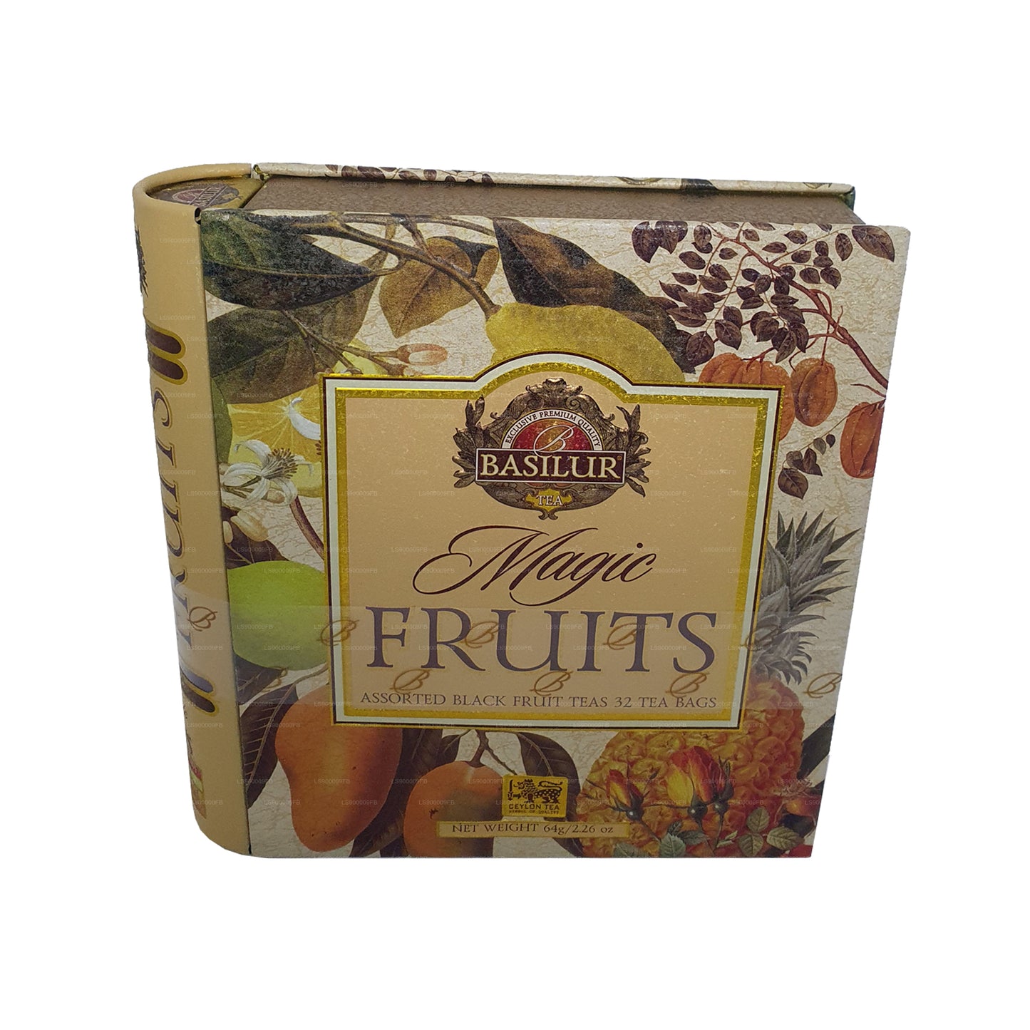 Cuaderno de té Basilur «Magic Fruits Assorted» (64 g)