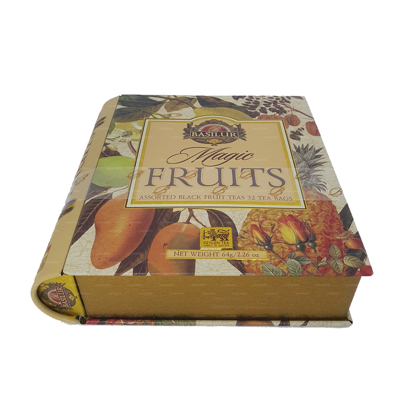 Cuaderno de té Basilur «Magic Fruits Assorted» (64 g)
