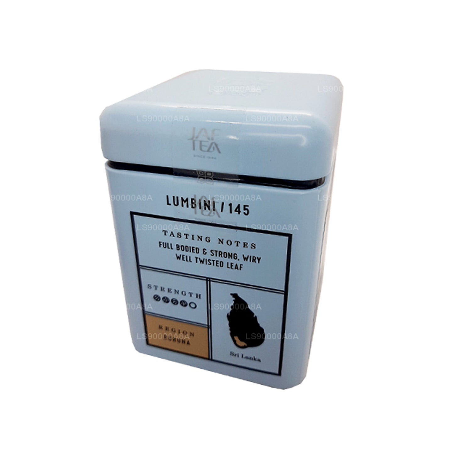 Lata de té Jaf Single Estate Collection Lumbini (100 g)