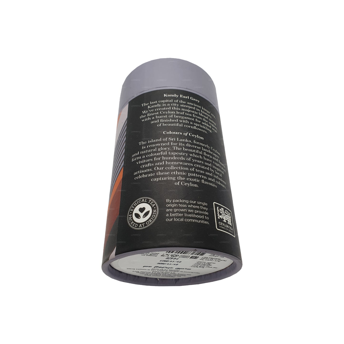 Té negro Jaf Tea Kandy Earl Grey aromatizado con bergamota regal (50 g)