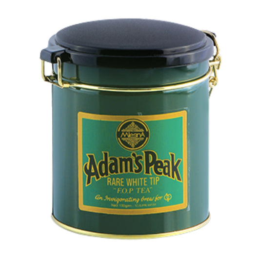 Té Mlesna Adam's Peak de puntas blancas (F.O.P.) en lata metálica (100 g)