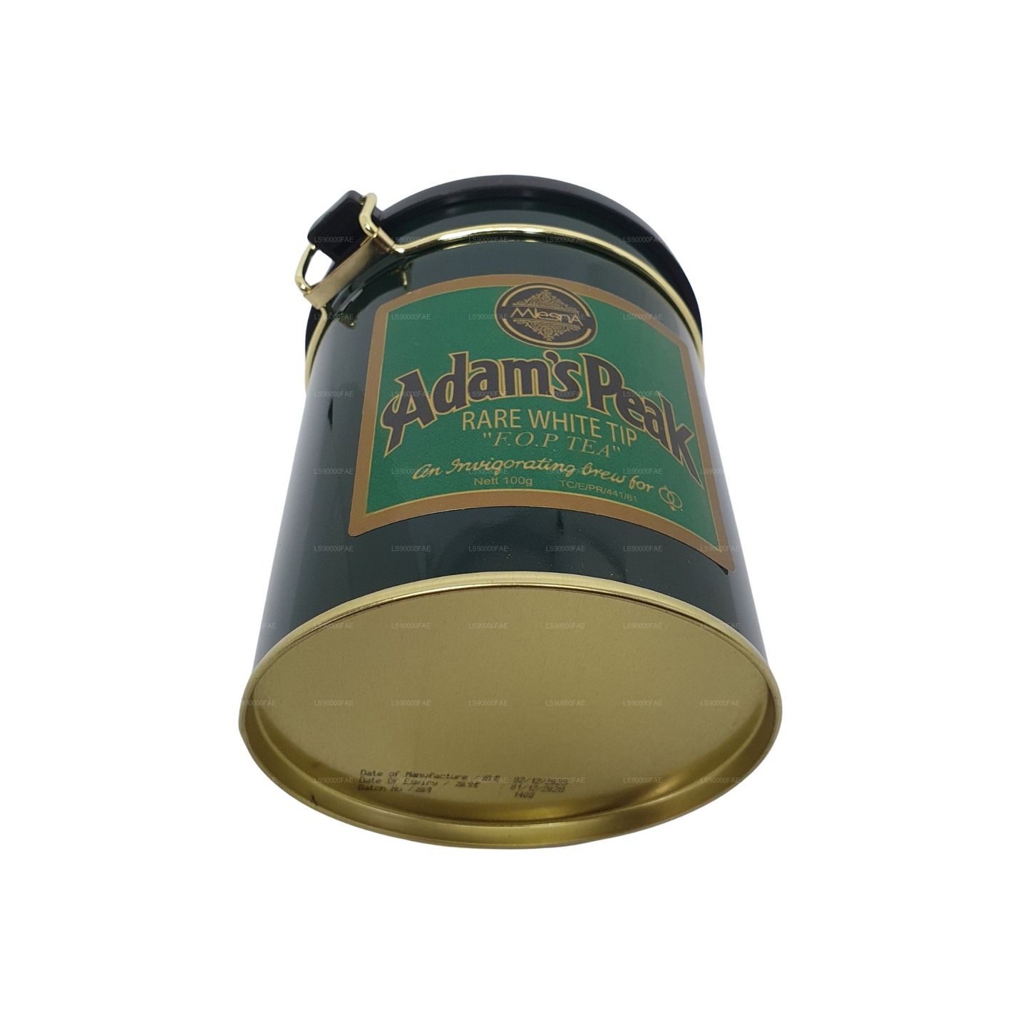 Té Mlesna Adam's Peak de puntas blancas (F.O.P.) en lata metálica (100 g)