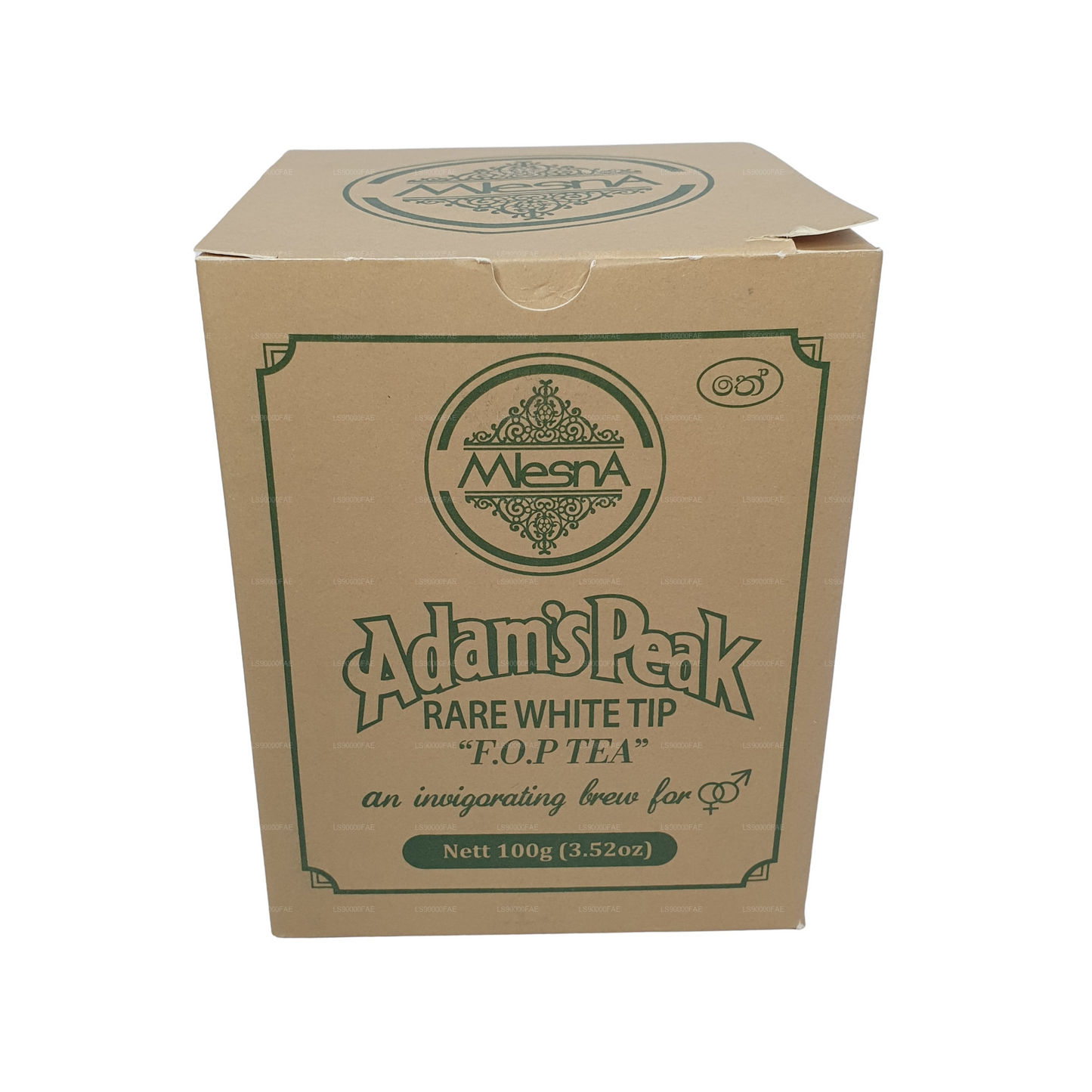 Té Mlesna Adam's Peak de puntas blancas (F.O.P.) en lata metálica (100 g)