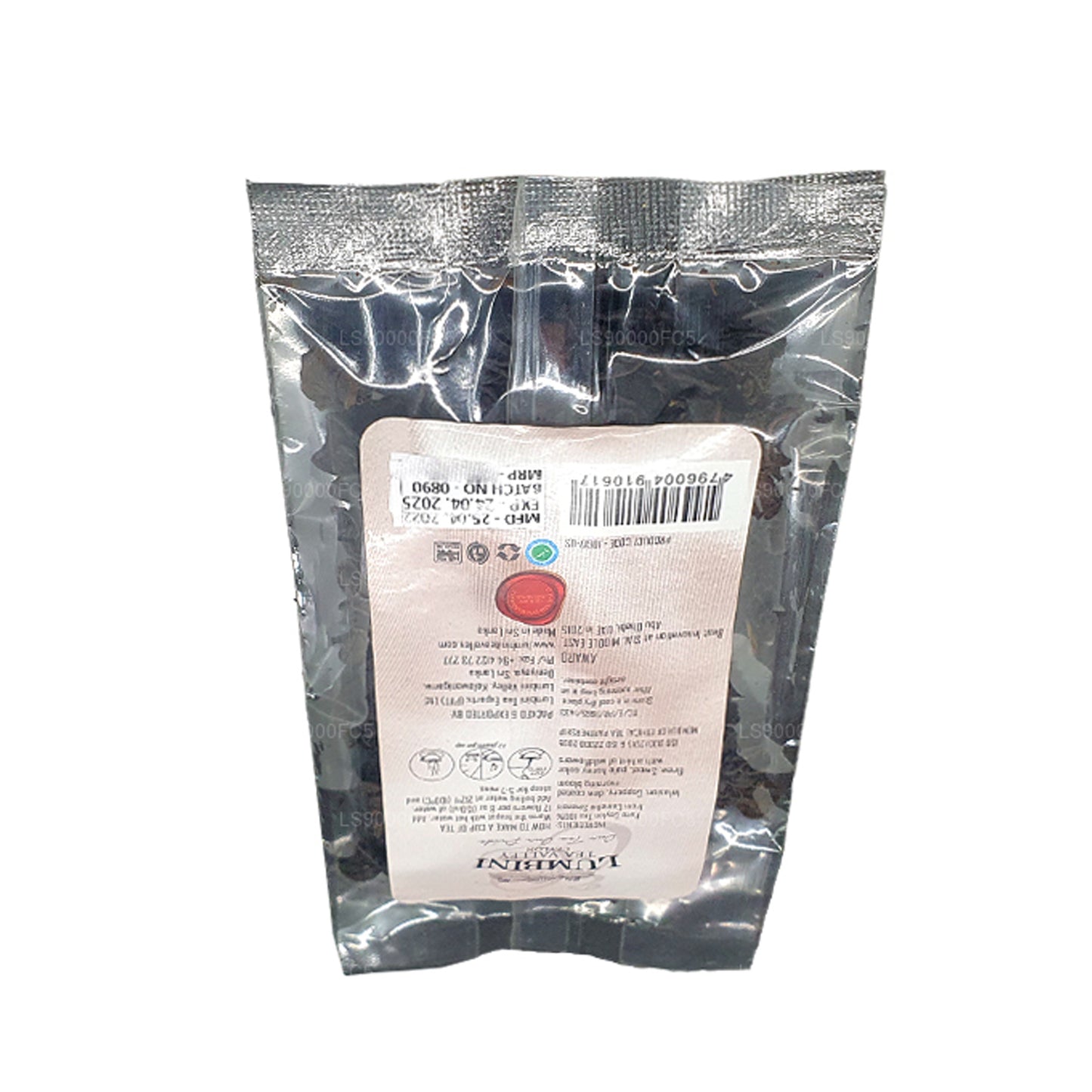 Té «Manary» hilado a mano Lumbini (25 g)