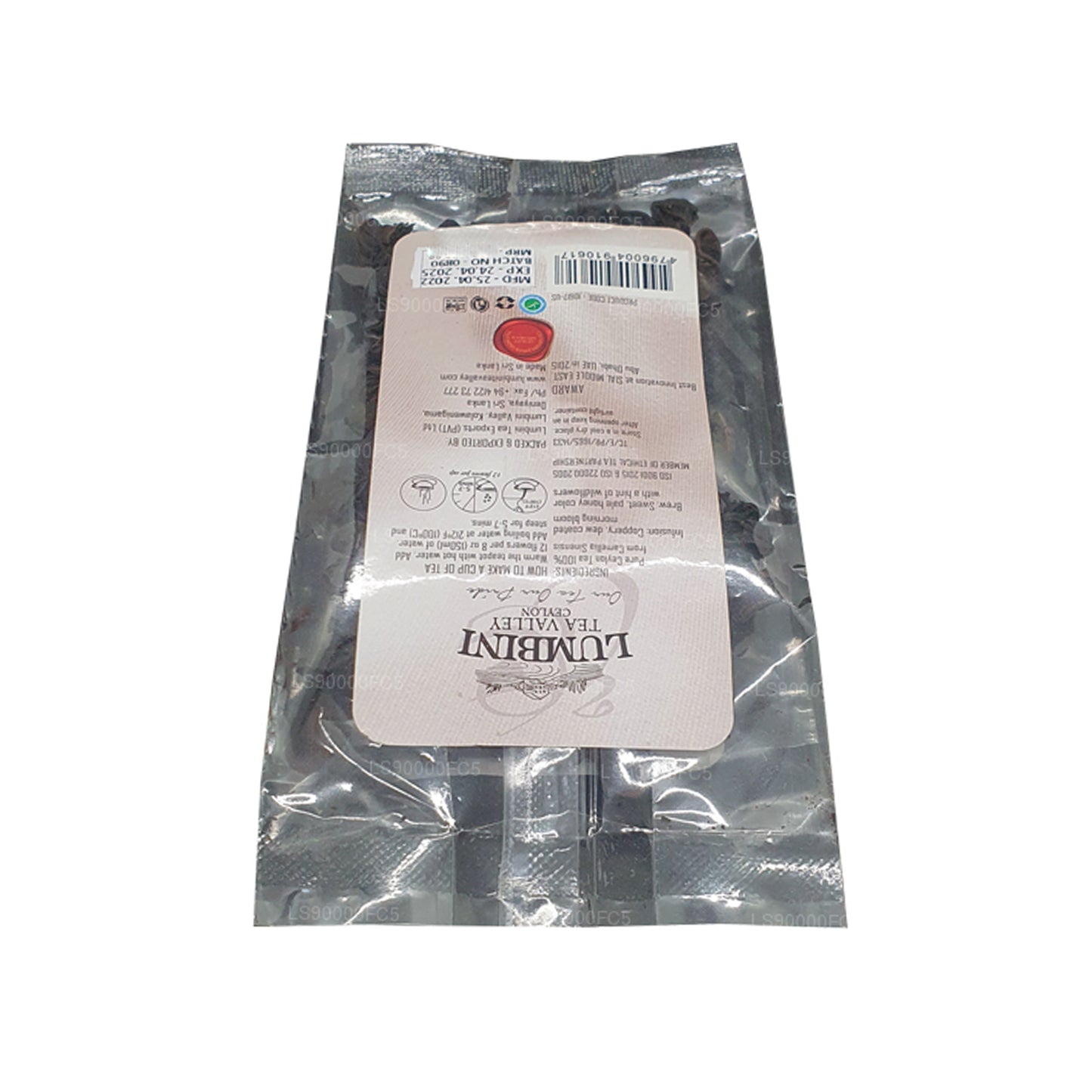 Té «Manary» hilado a mano Lumbini (25 g)