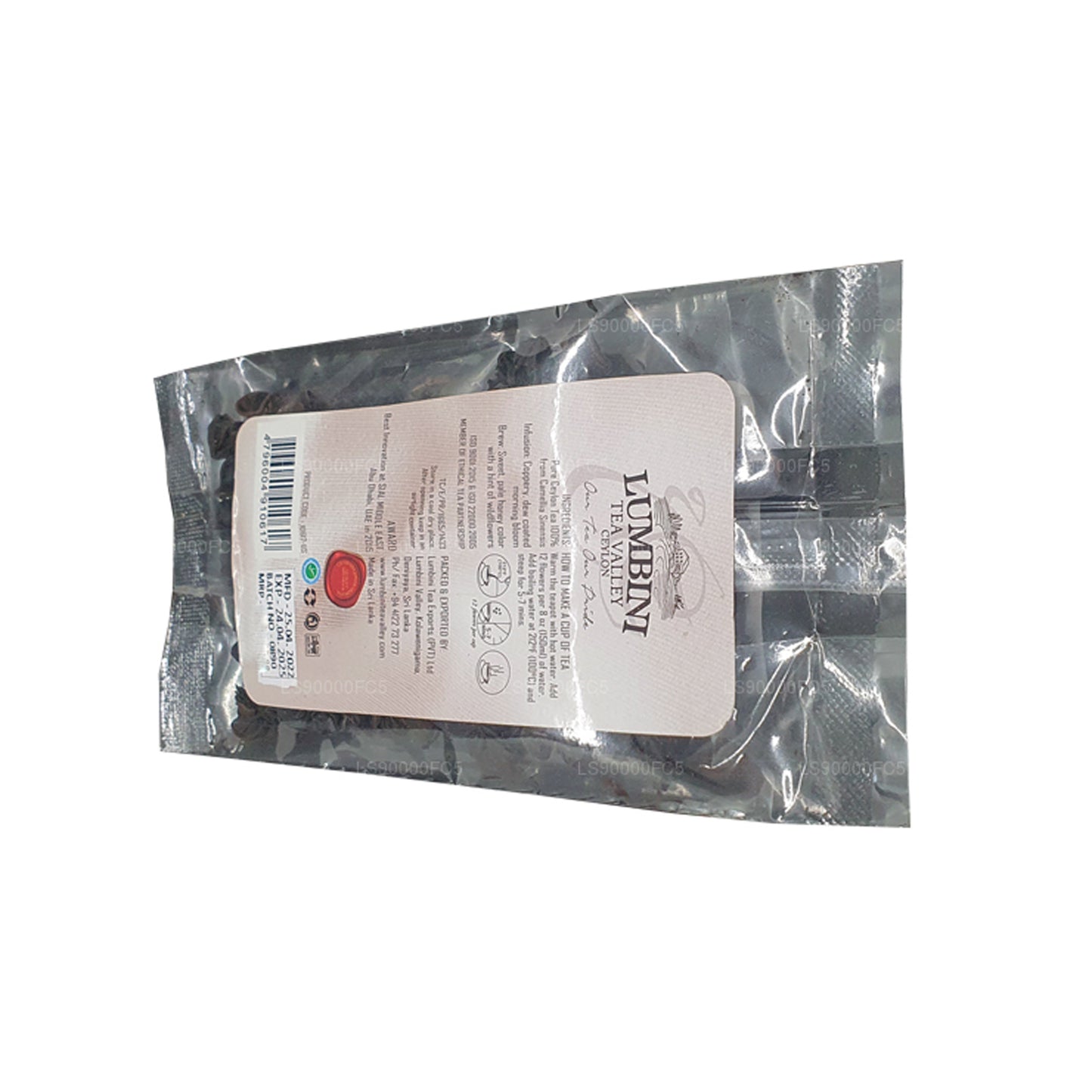 Té «Manary» hilado a mano Lumbini (25 g)