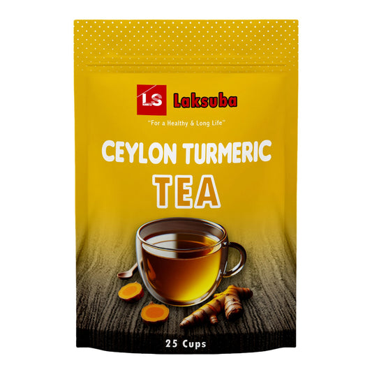 Té de cúrcuma Laksuba de Ceilán (37,5 g) 25 bolsitas