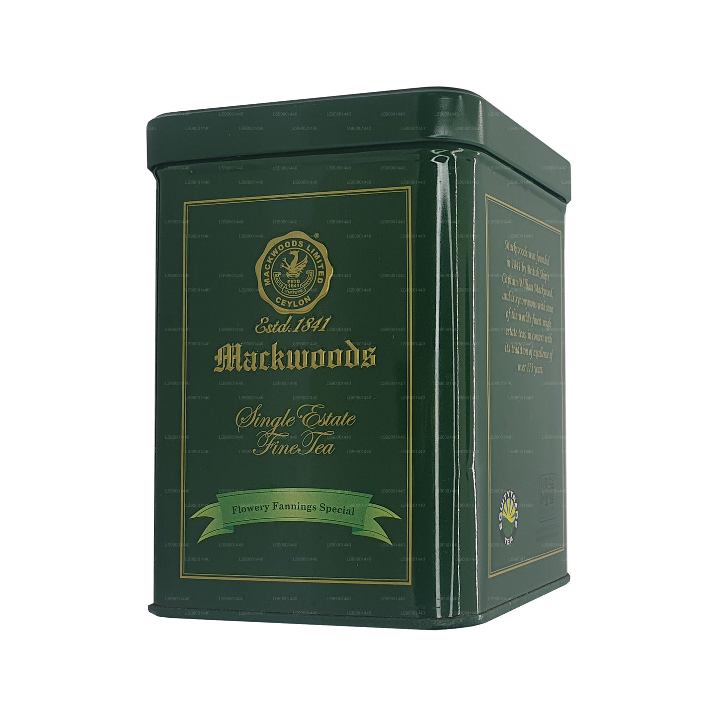 Té Mackwoods Single Estate Flowery Fannings de grado especial (FFsp) (100 g)