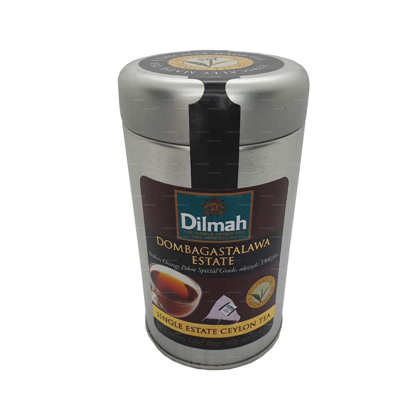 Carrito de té Dilmah Dombagastalawa Single Estate (40 g)