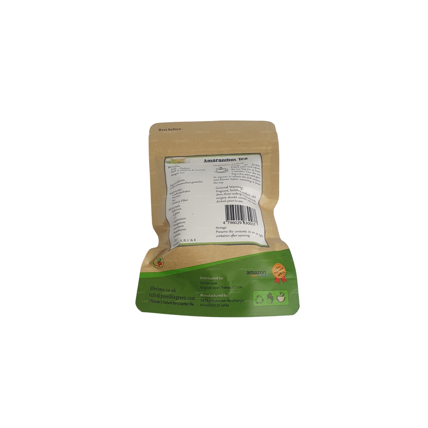 Té Lifetone Amranthus (30 g)