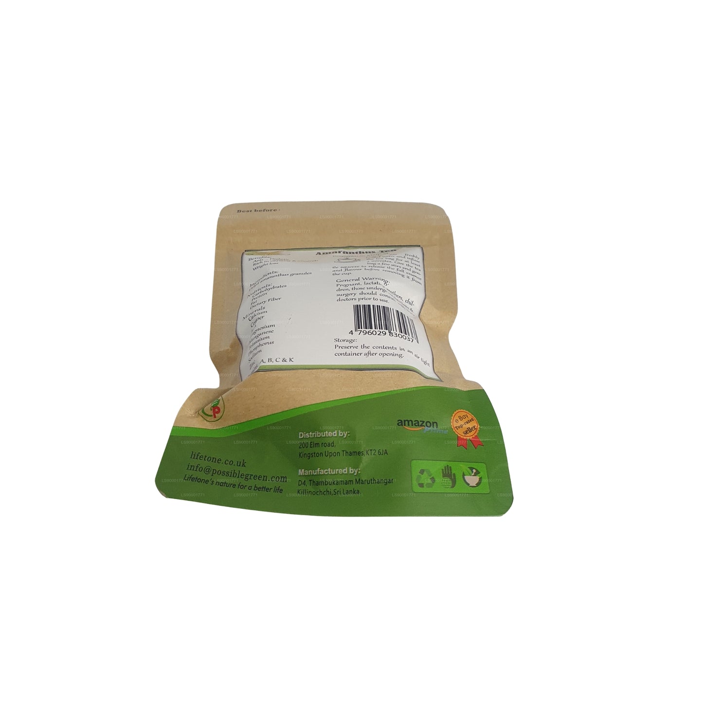 Té Lifetone Amranthus (30 g)