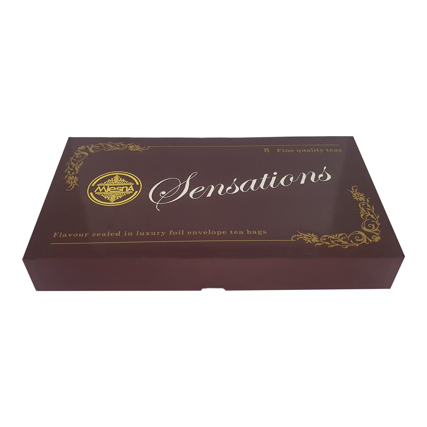 Bolsitas de té Mlesna Sensations de aluminio de lujo con 8 sabores surtidos (160 g)