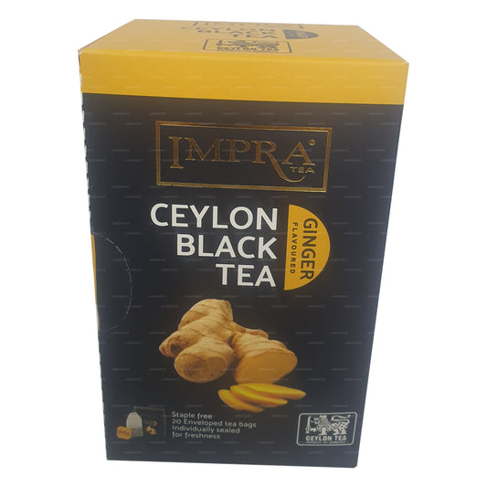 Paquete de 20 bolsitas de té Impra Ginger Foil (40 g)