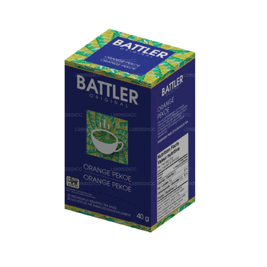 20 bolsitas de té Battler Original Orange Pekoe (40 g)
