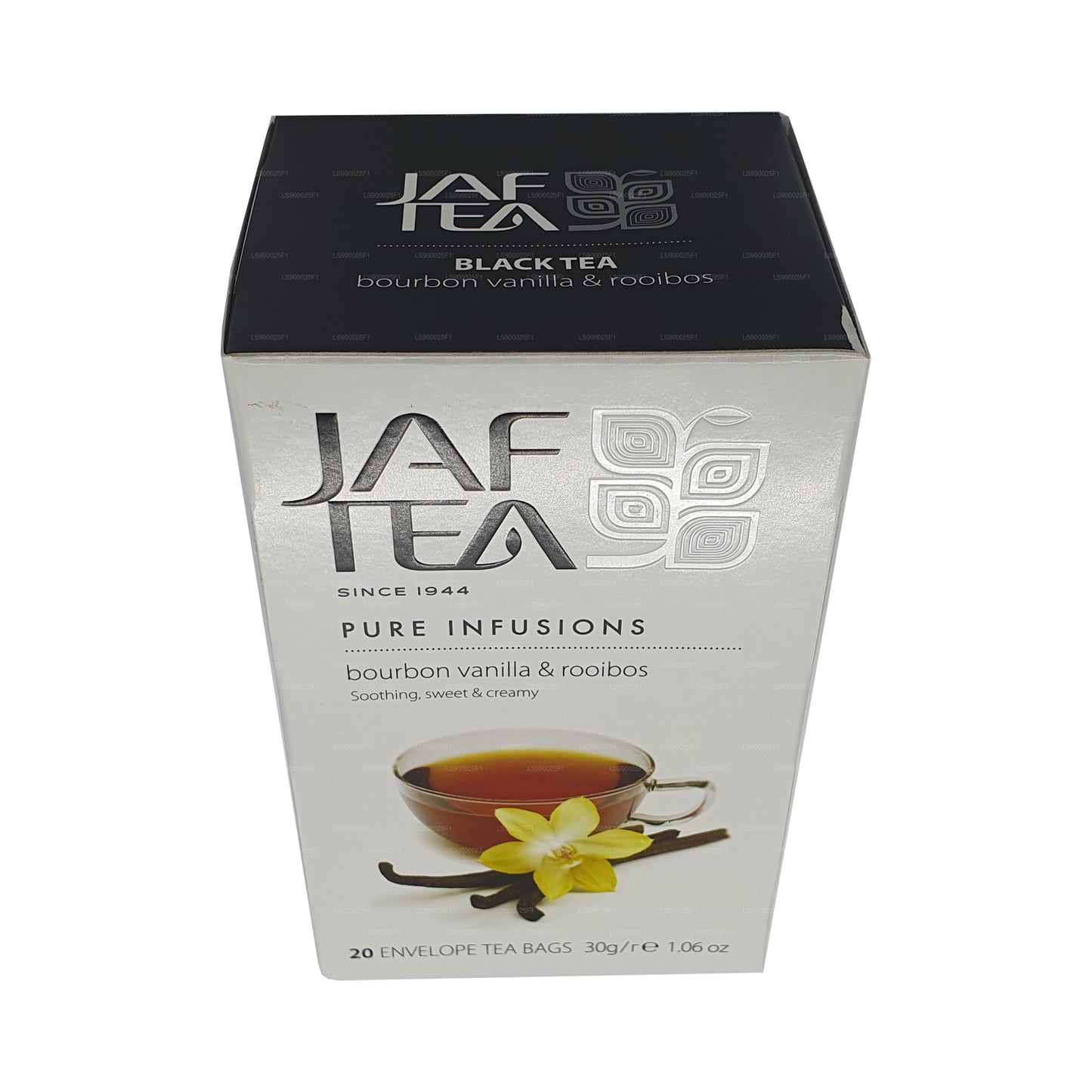 Jaf Tea Pure Infusions Collection Bourbon Vanilla Rooibos (30 g) 20 bolsitas de té